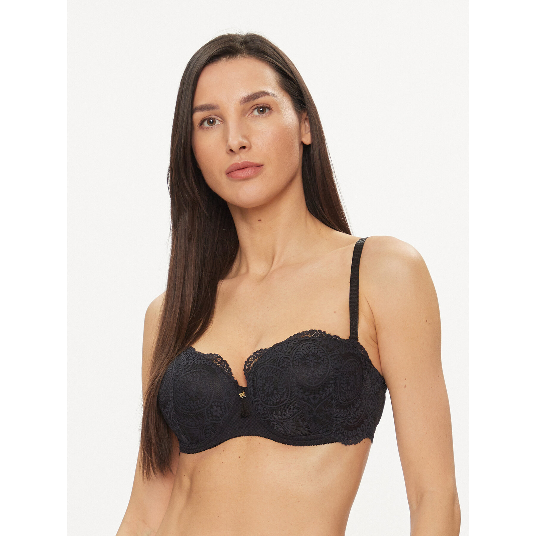 Selmark Selmark Σουτιέν Push-up Matilda 31126 Μαύρο