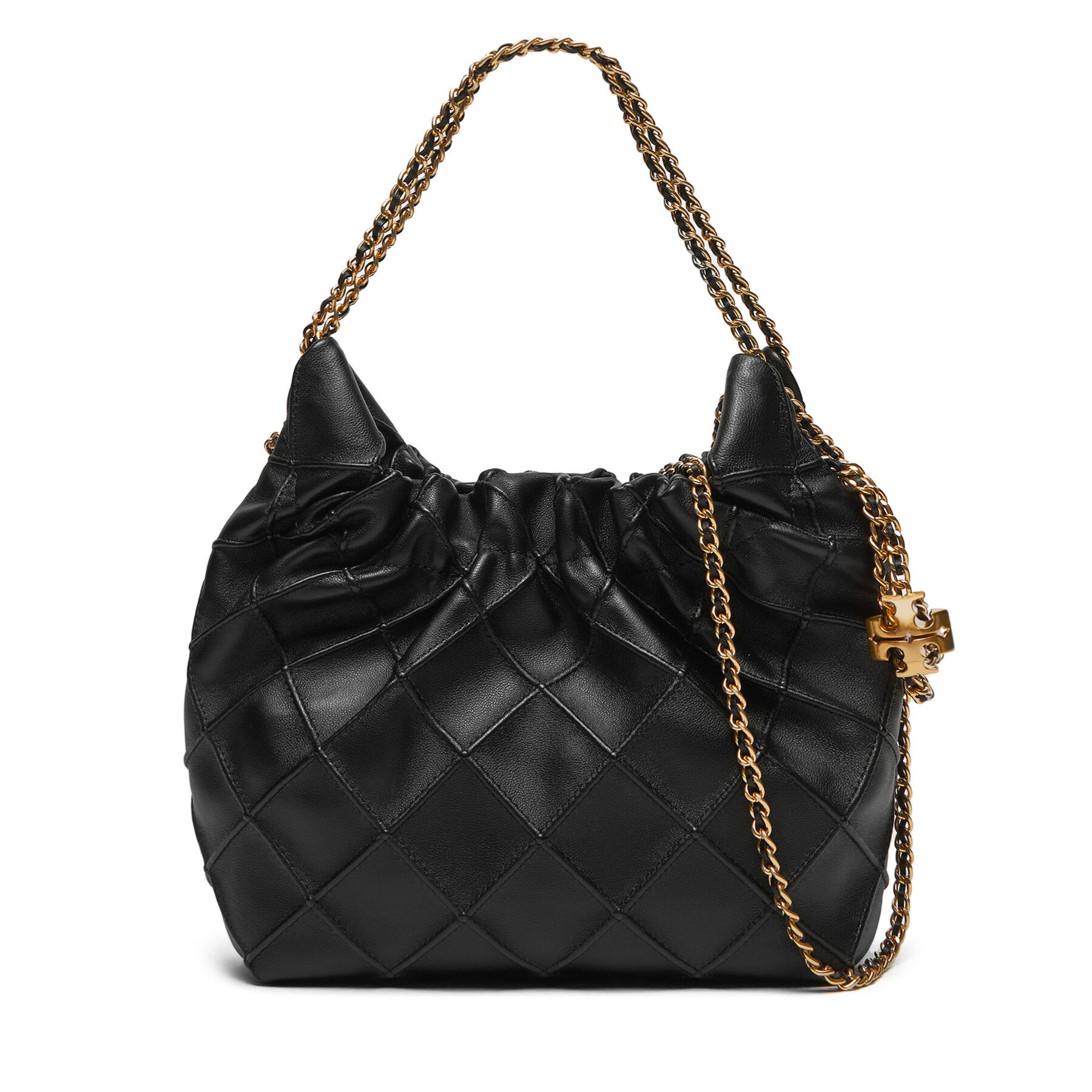 Tory Burch Τσάντα Tory Burch Mini Fleming 162451 Μαύρο