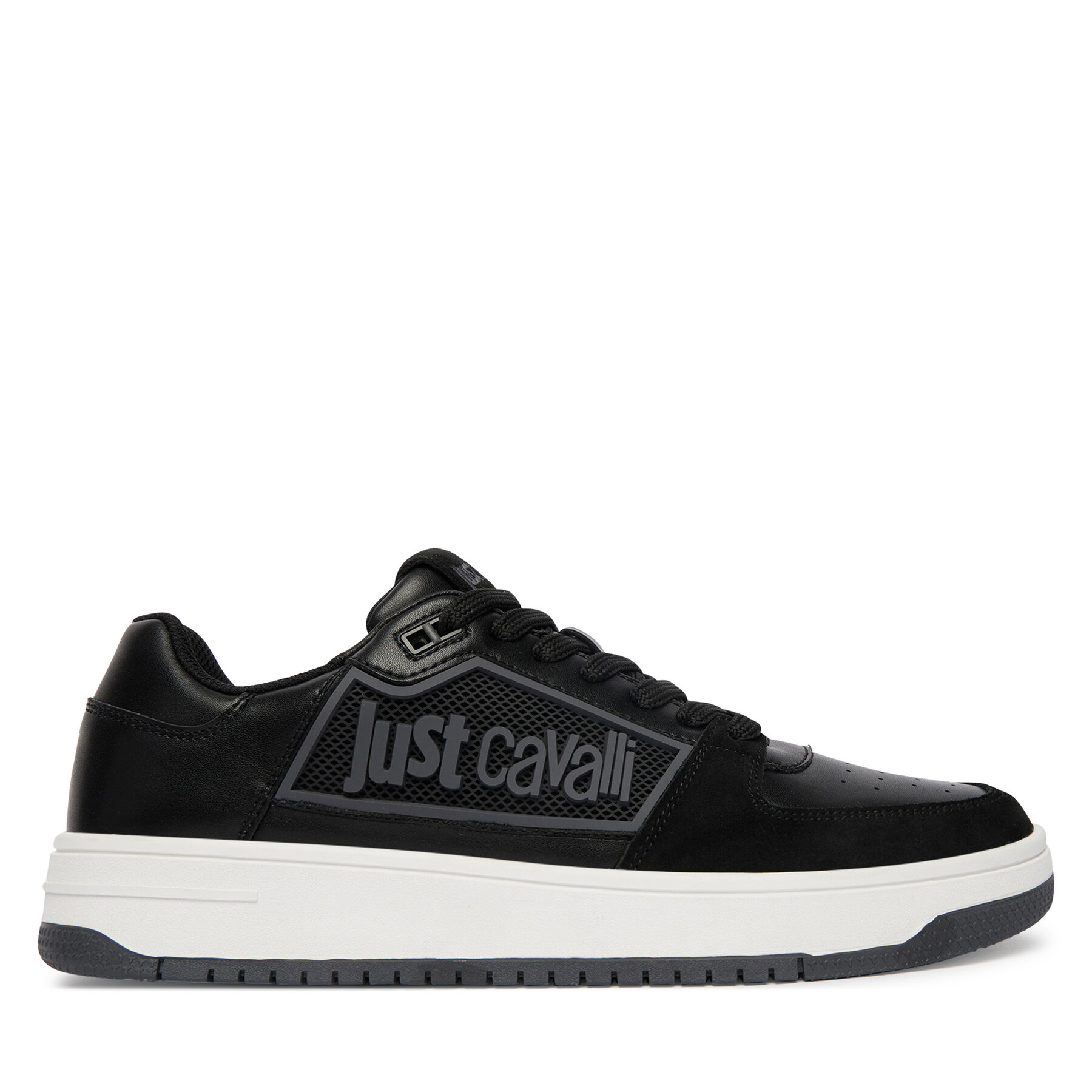 Sneakersy Just Cavalli 80QA3SM1 ZPC09 Čierna