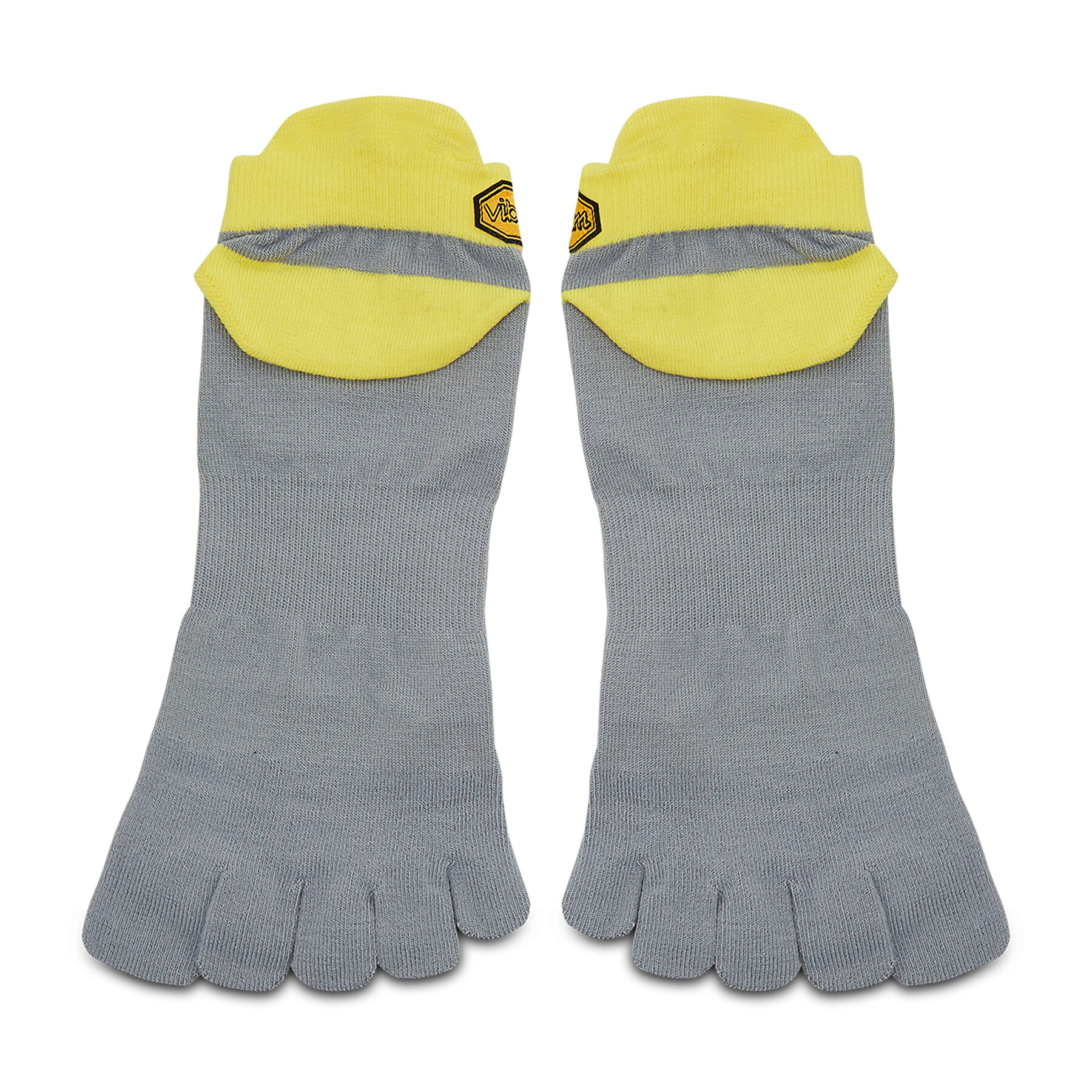 Chaussettes basses unisex Vibram Fivefingers Athletic No Show S21N04 Gris