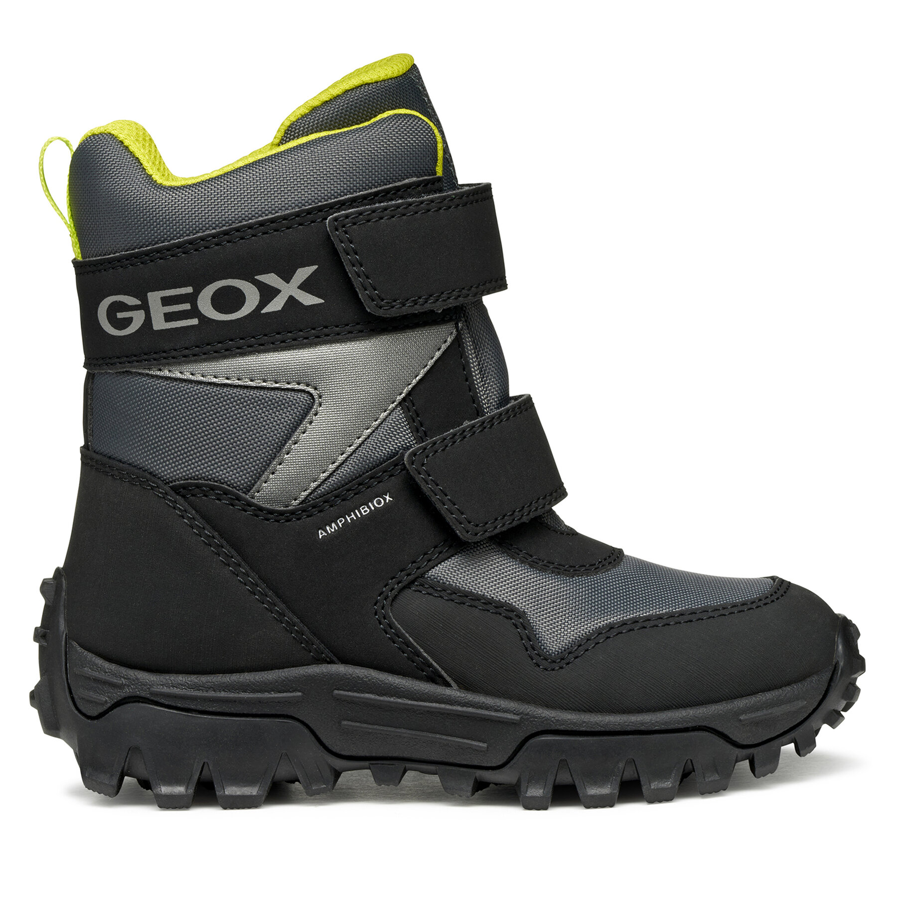 Škornji za sneg Geox J Himalaya B Abx J46FRE 0FU50 C1267 M Siva