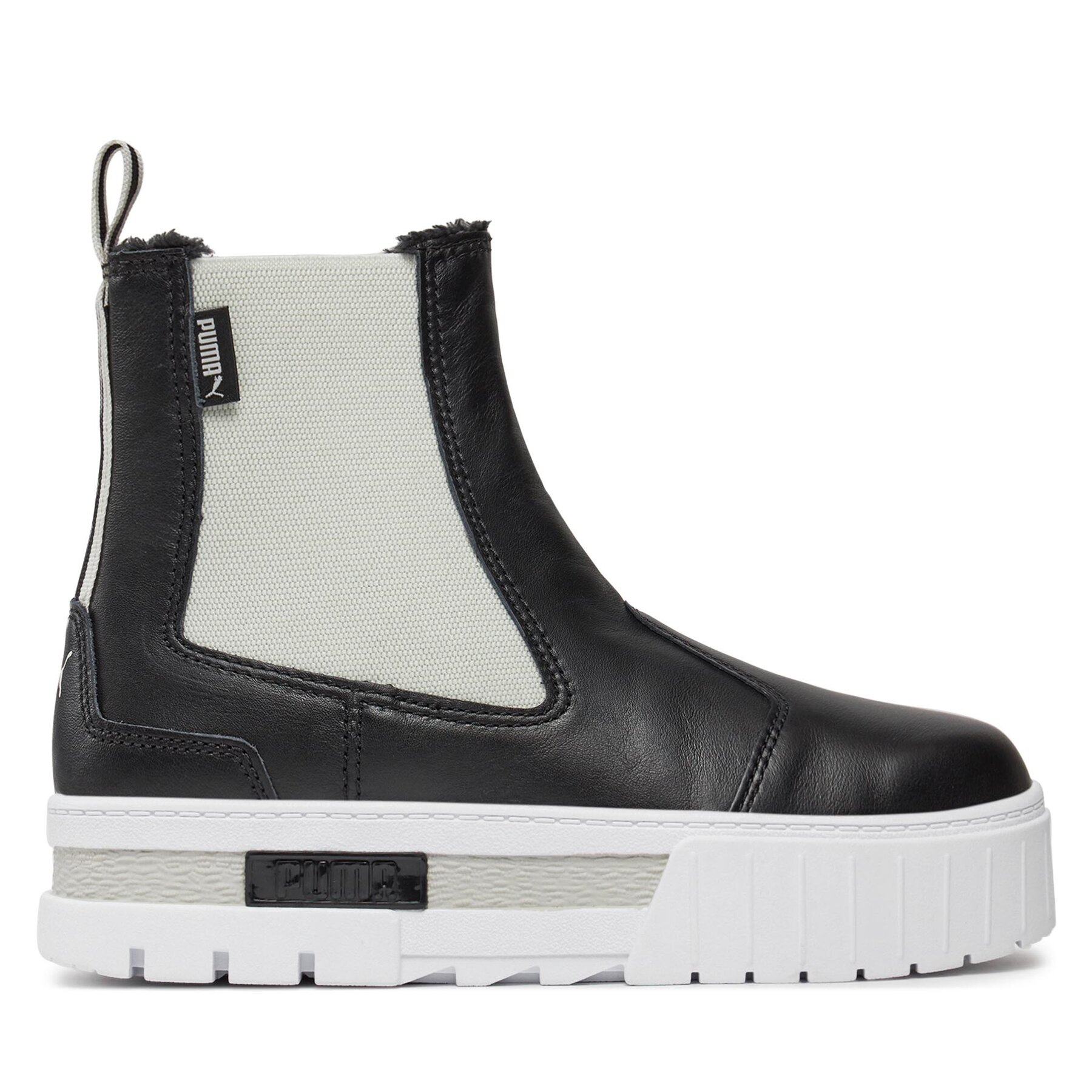 Damskie Sztyblety Puma, Rozmiar 37 Czarny Mayze Chelsea Winter Wns 393093 02