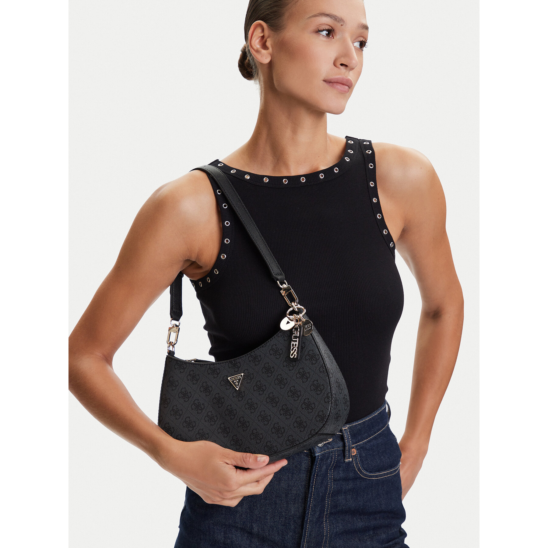 Borsetta Guess HWBG96 72180 Nero