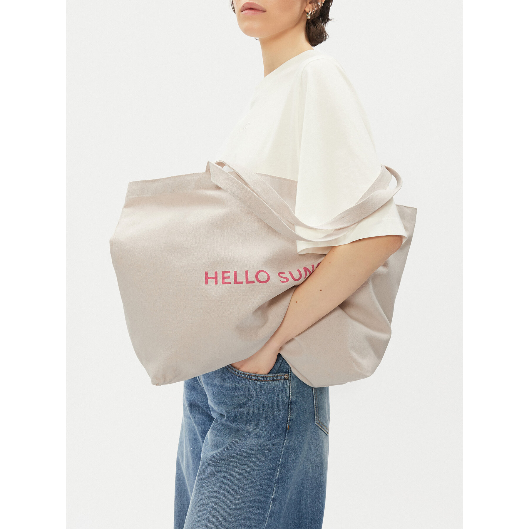 Дамска чанта DeeZee MDS-C-005-03. Екрю