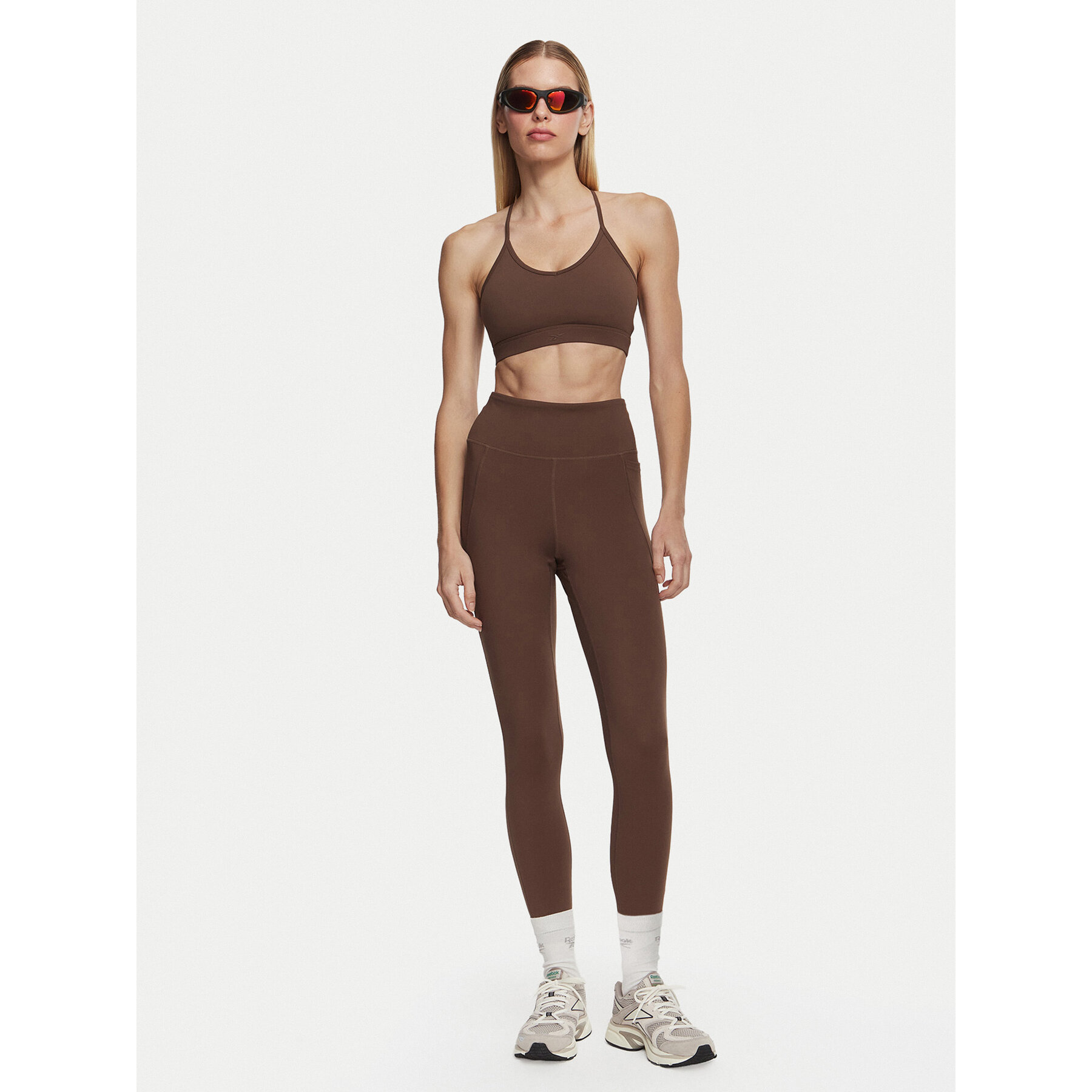 Reebok Sportski grudnjak Reebok X Ewa Chodakowska Emma RK25974CCW Smeđa