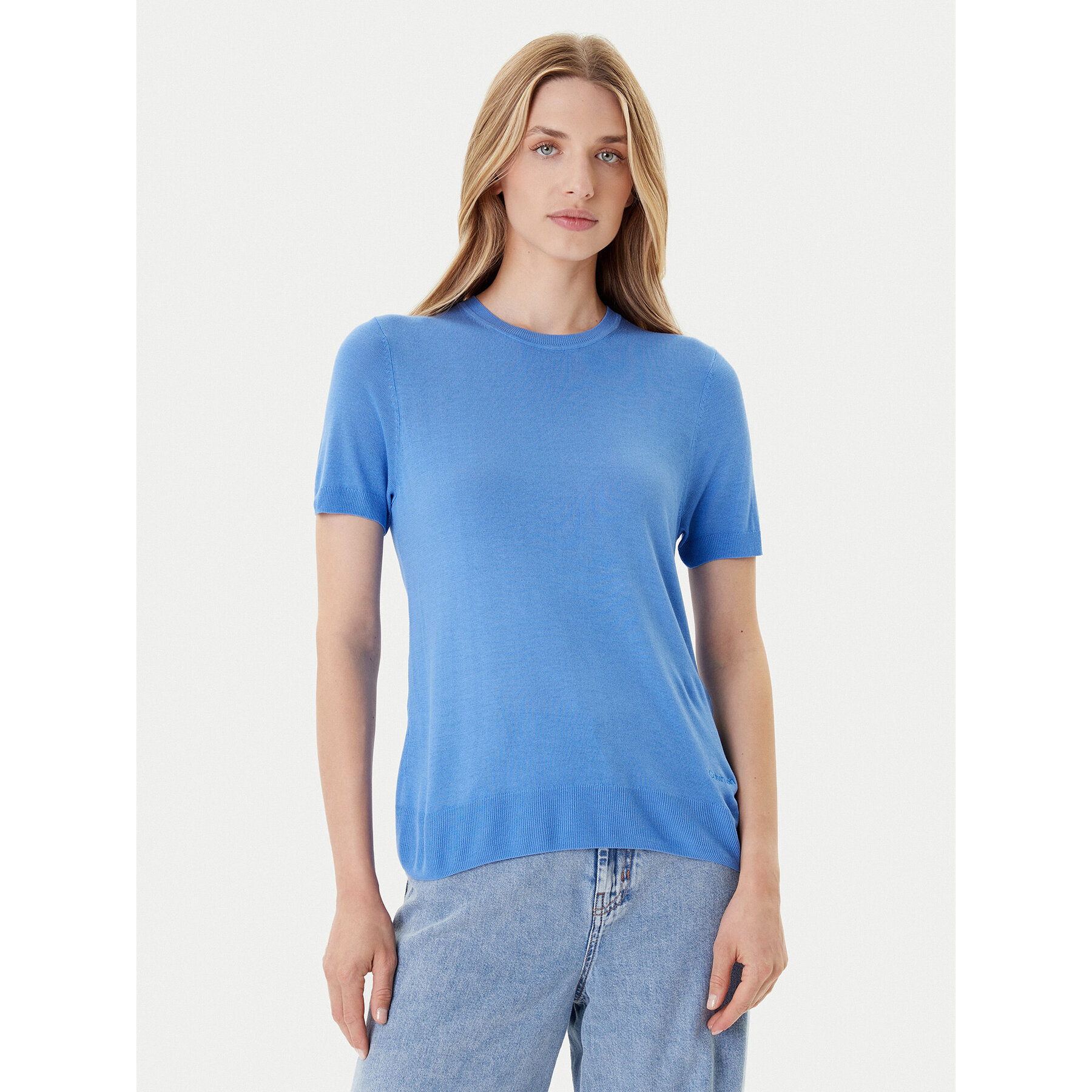 Calvin Klein Pullover LV044A307G Blau Regular Fit