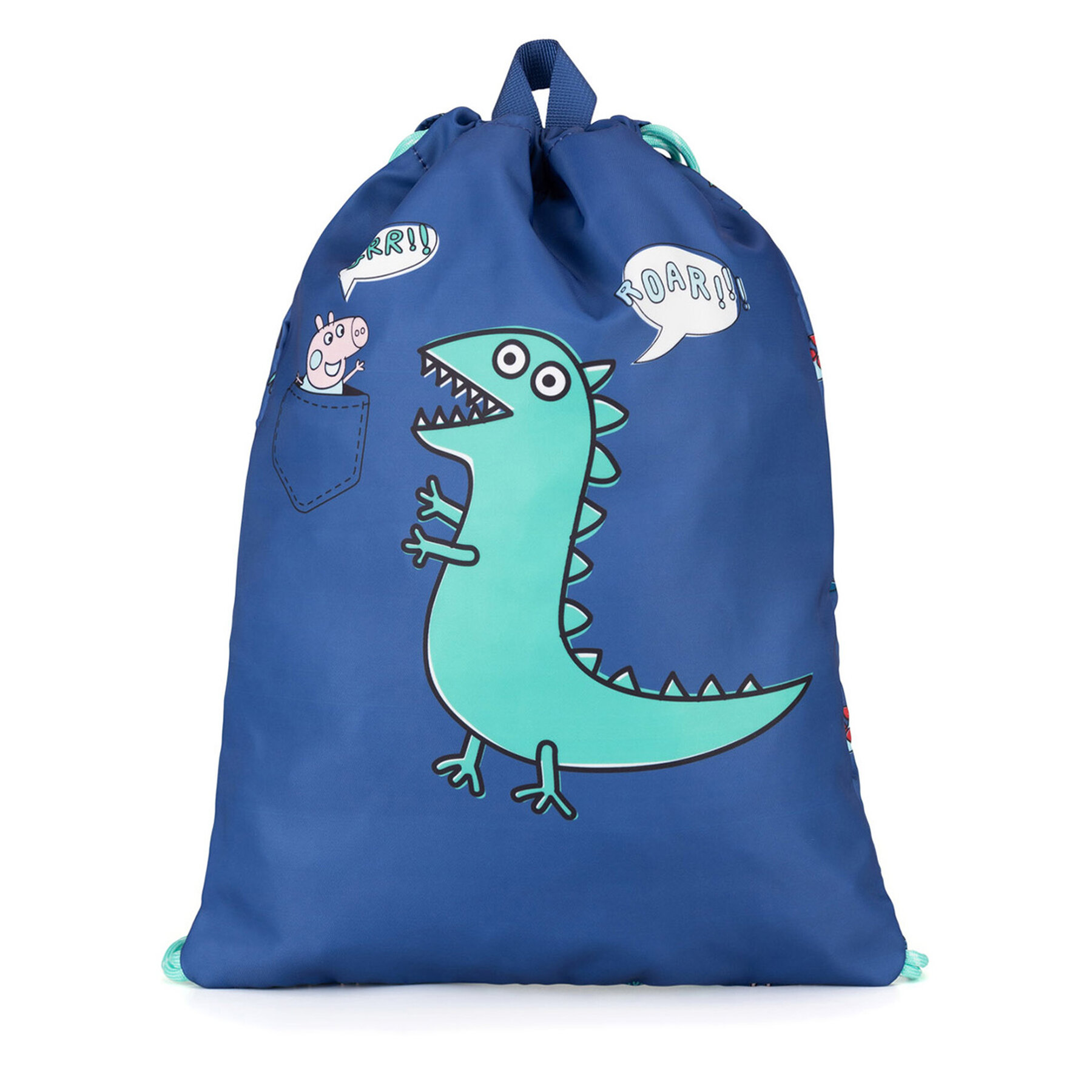 Σακίδιο πλάτης πουγκί Peppa Pig ACCCS-AW24-106PP Μπλε