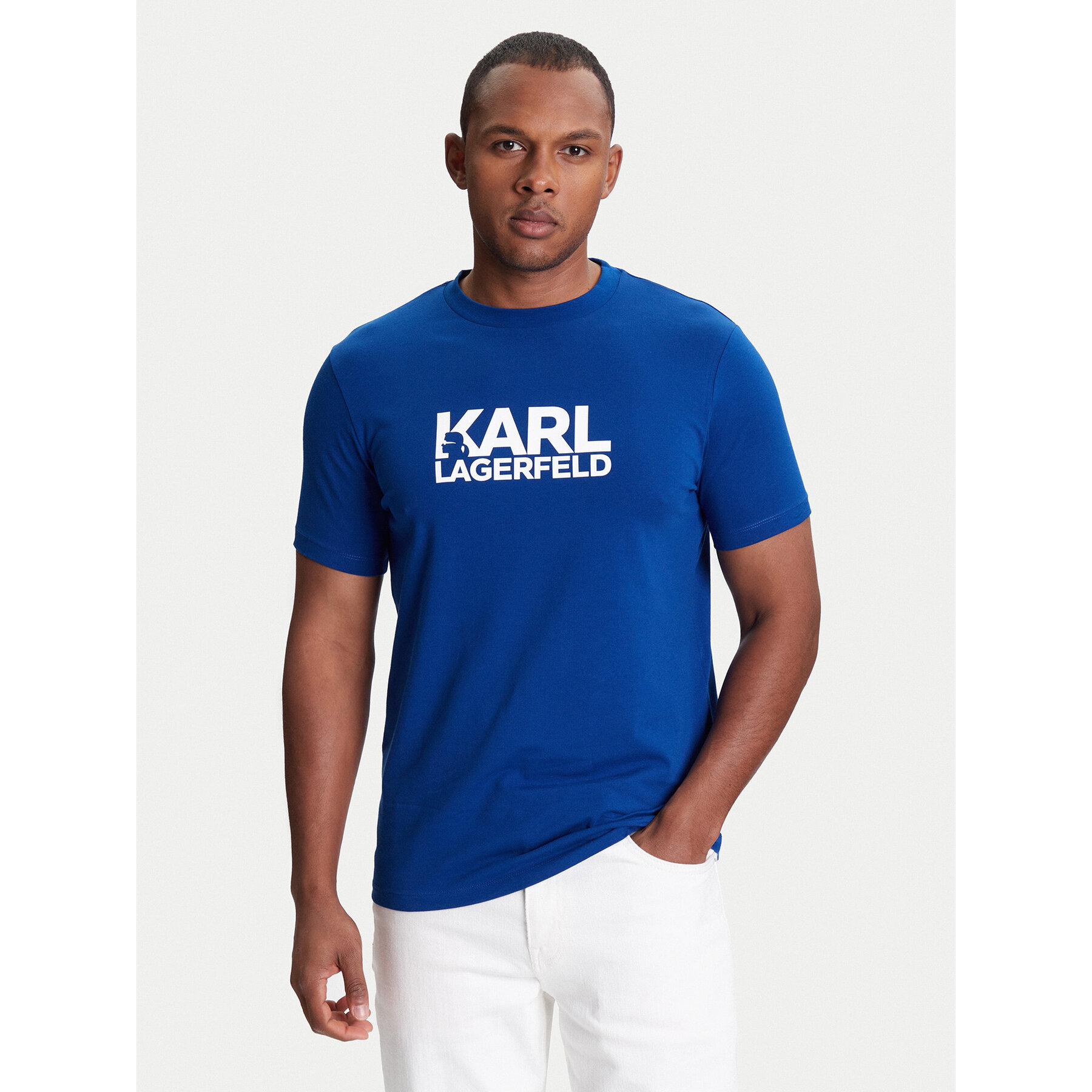 KARL LAGERFELD T-shirt 755087 553235 Blu Regular Fit