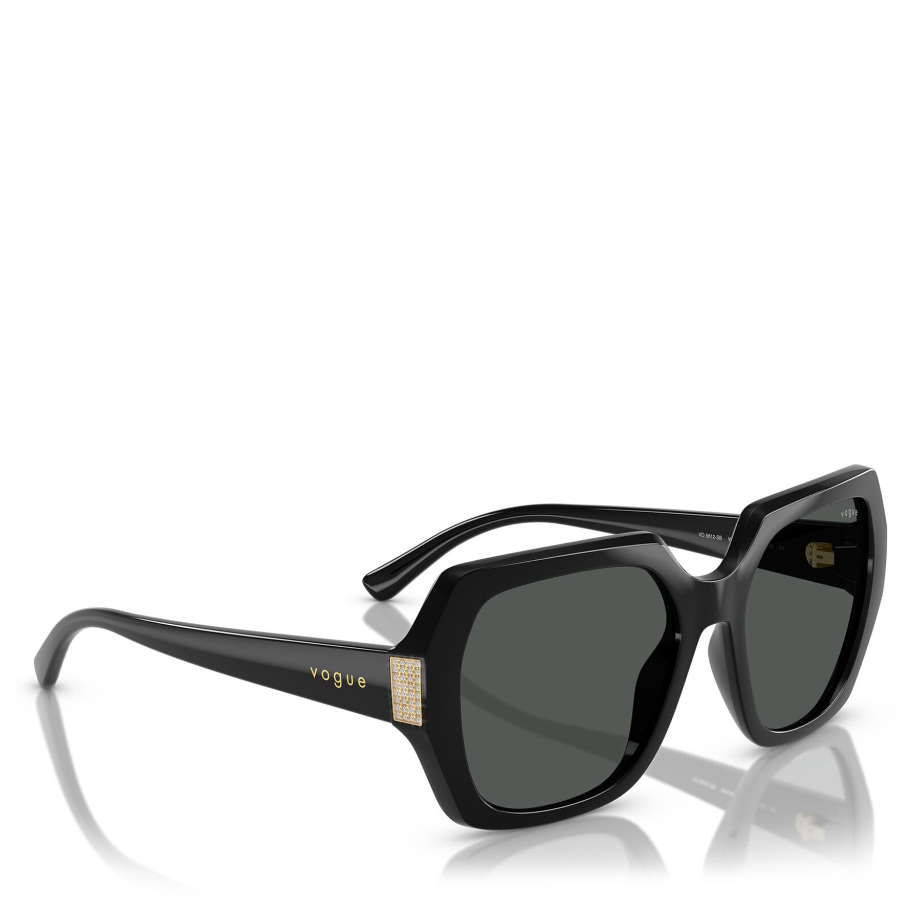Napszemüveg Vogue Eyewear 0VO5612SB 55 W44/87 Fekete