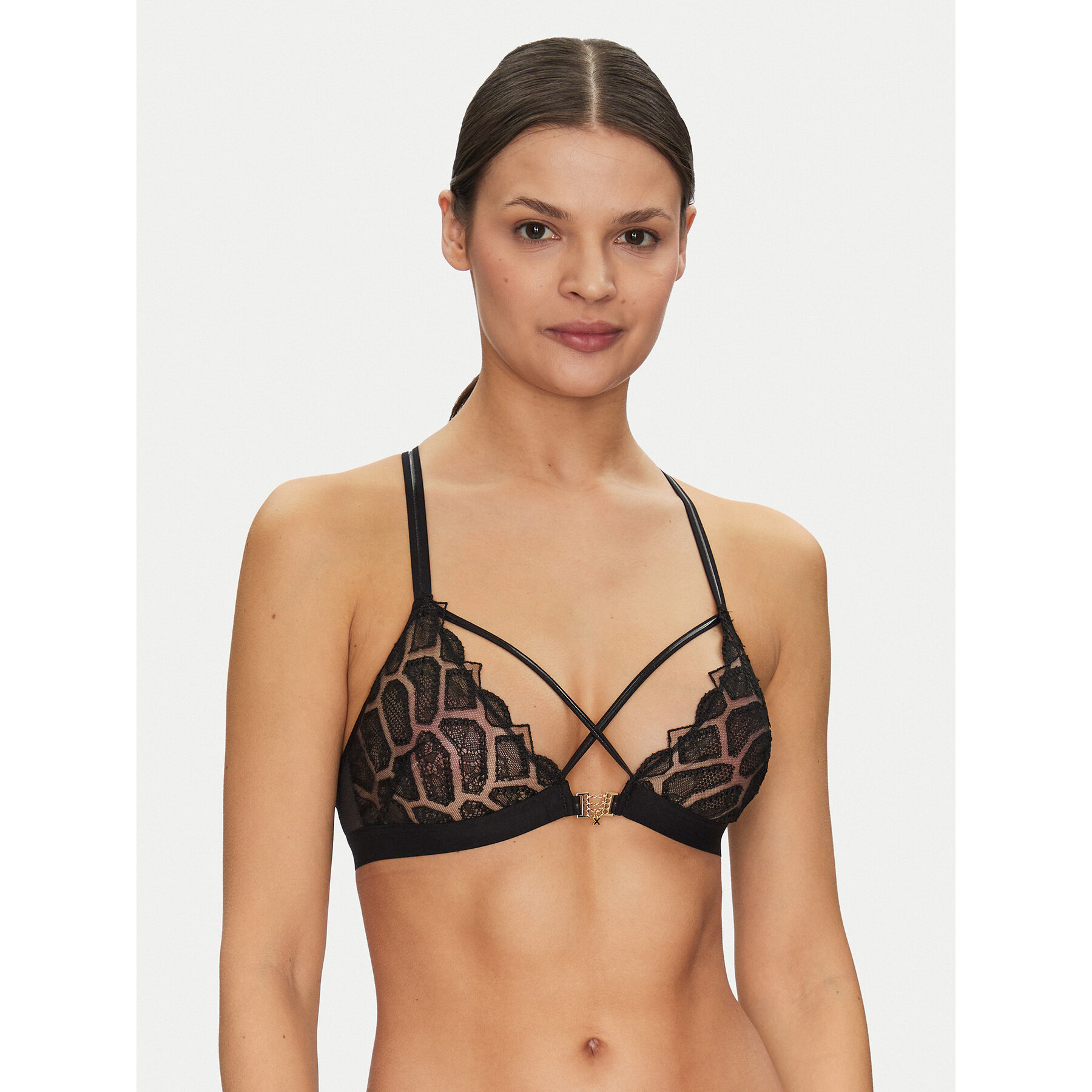 Chantelle Bralette-BH Reptilla C01LP9 Schwarz
