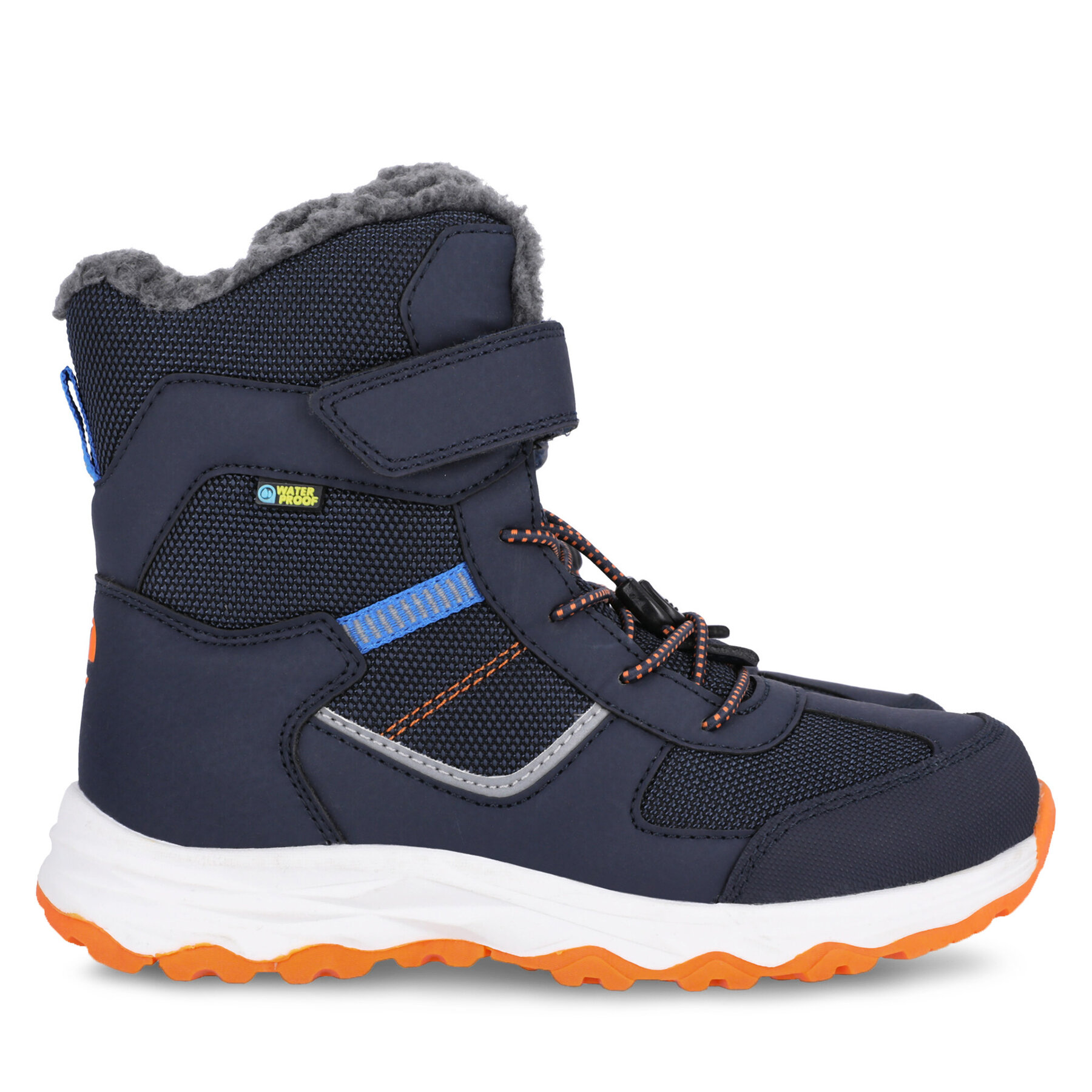 Gyerek Hótaposó ZigZag, Méret: 30, Sötétkék, Balful Kids Boot WP V2 Z244391