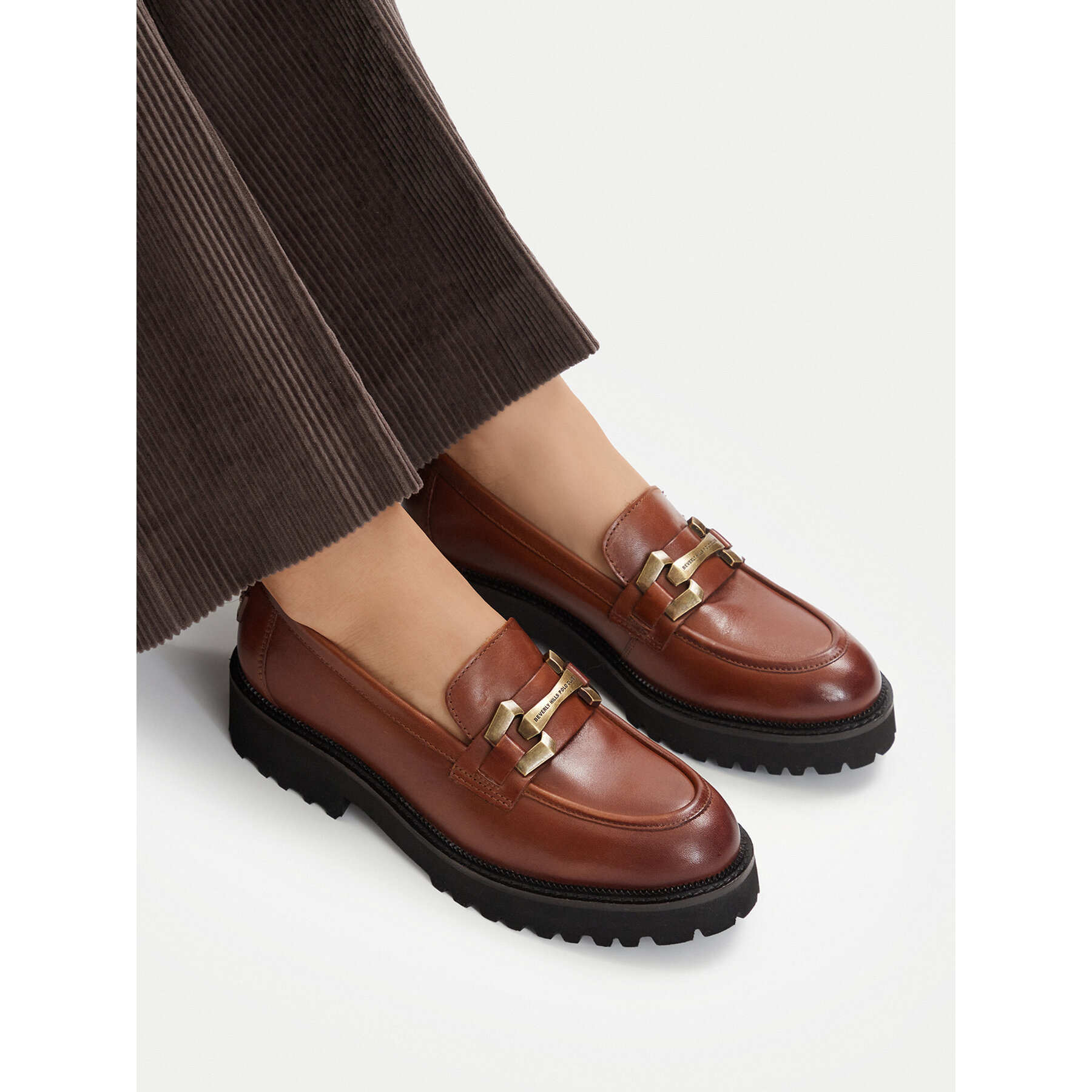 Loafers Beverly Hills Polo Club EO-WI45-VIRO-01 Svetlo hnedá