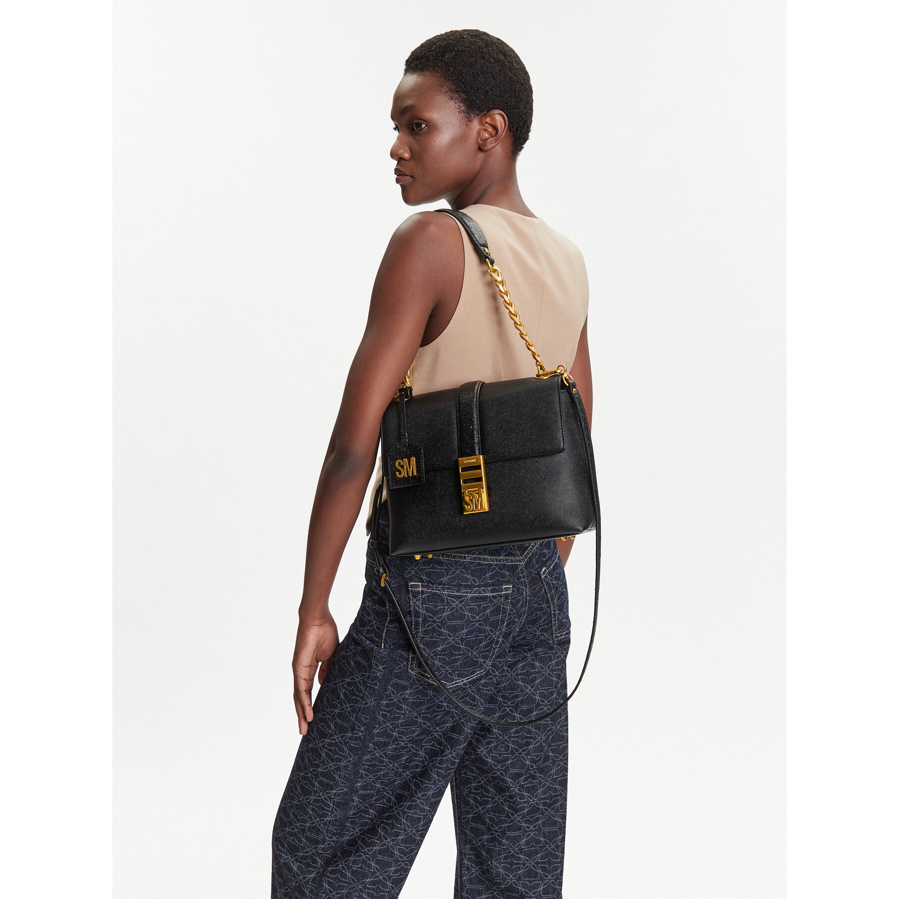 Дамска чанта Steve Madden Bpatts-E SM13001648 Черен