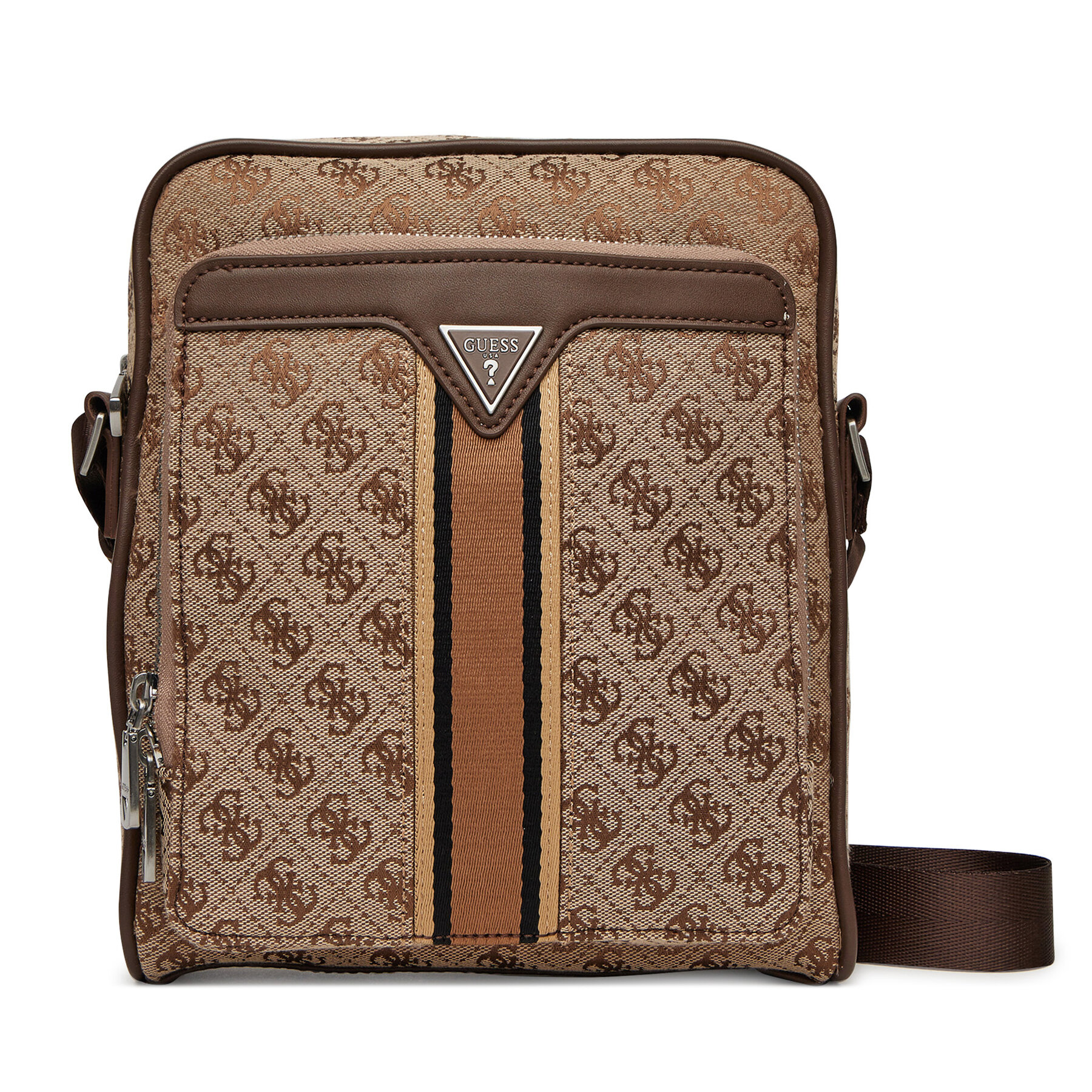 Мъжка чантичка Guess HMMISTP5160 Бежов