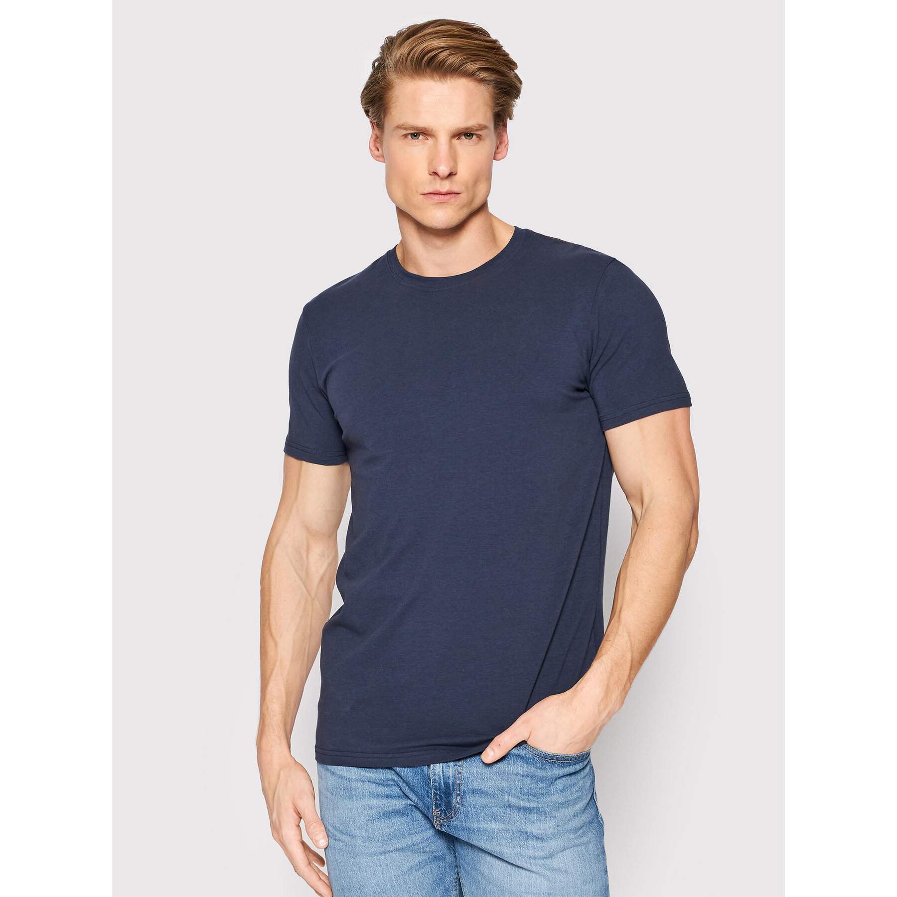 Henderson Henderson T-Shirt Bosco 18731 Σκούρο μπλε Regular Fit