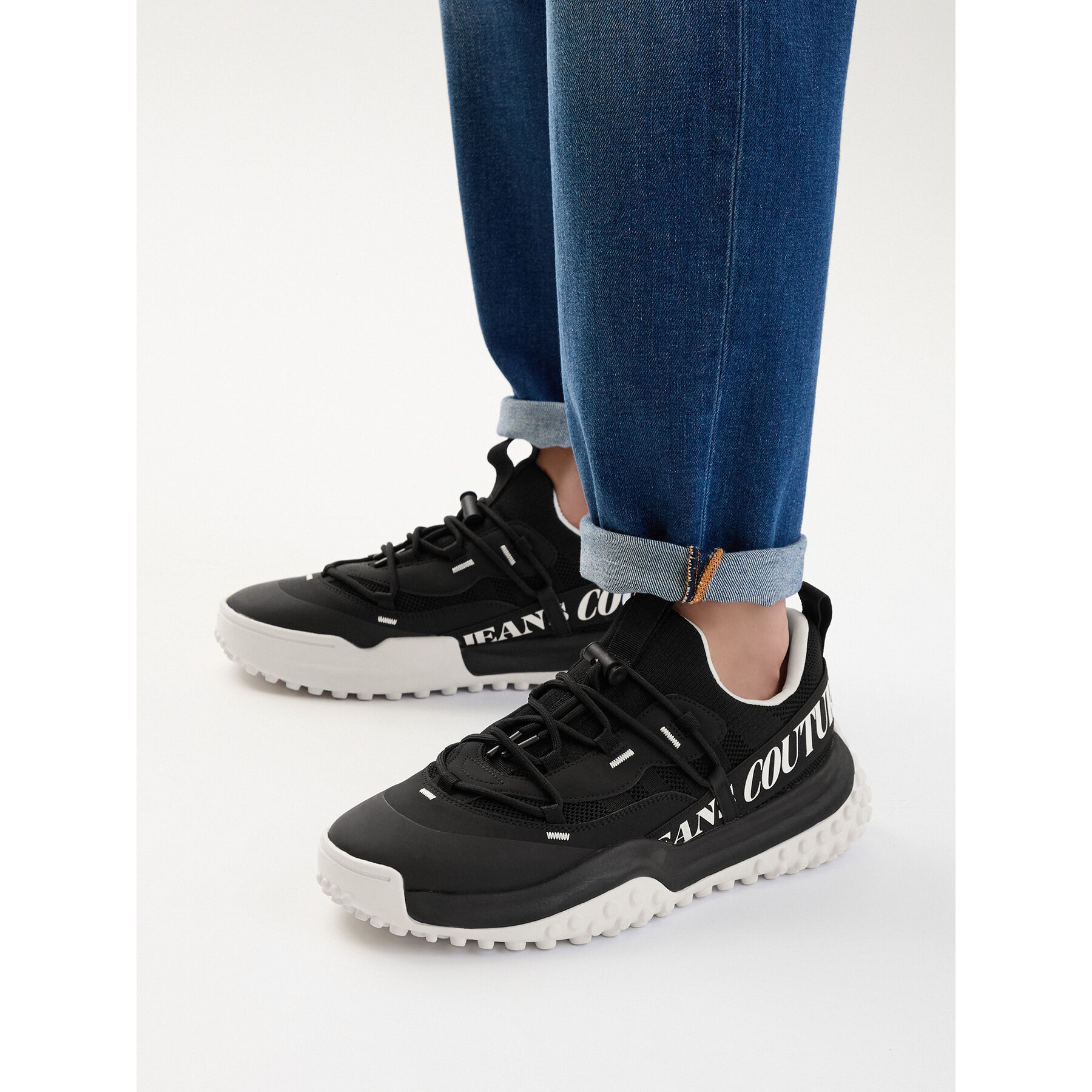 Sneakers Versace Jeans Couture 80YA3SN2 Negru