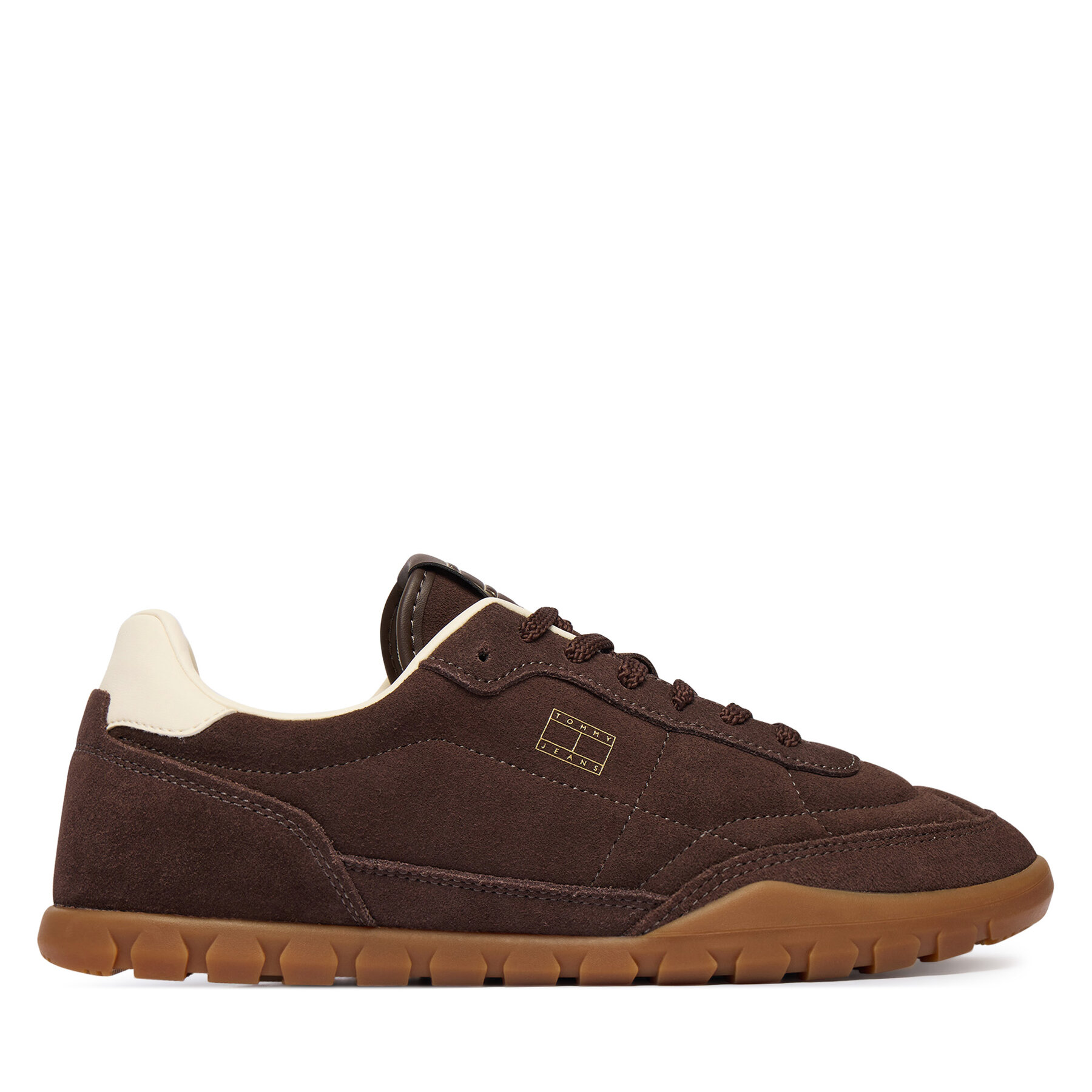 Tenisice Tommy Jeans Tommy Jeans Low Suede Runner EM0EM01800 Smeđa