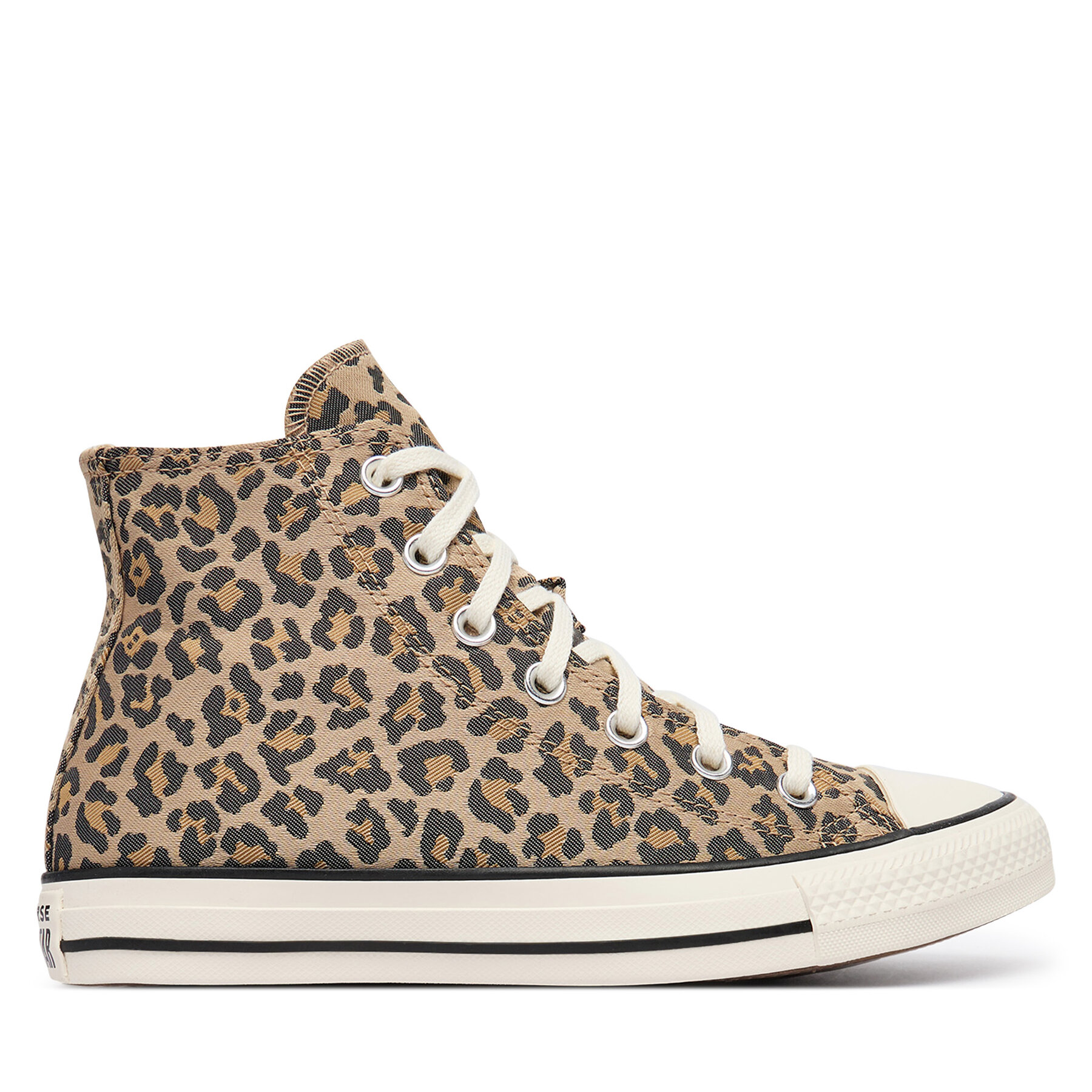 Teniși Converse Chuck Taylor All Star Leopard Jacquard A19181C Bej