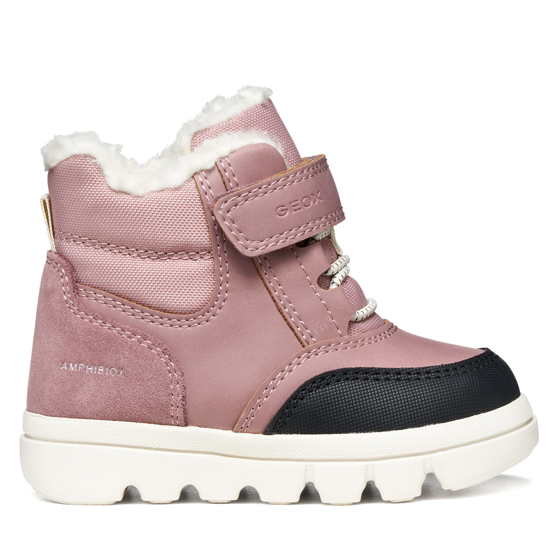 Snehule Geox B Willaboom Girl B Abx B665AB 0ME22 C8007 S Ružová
