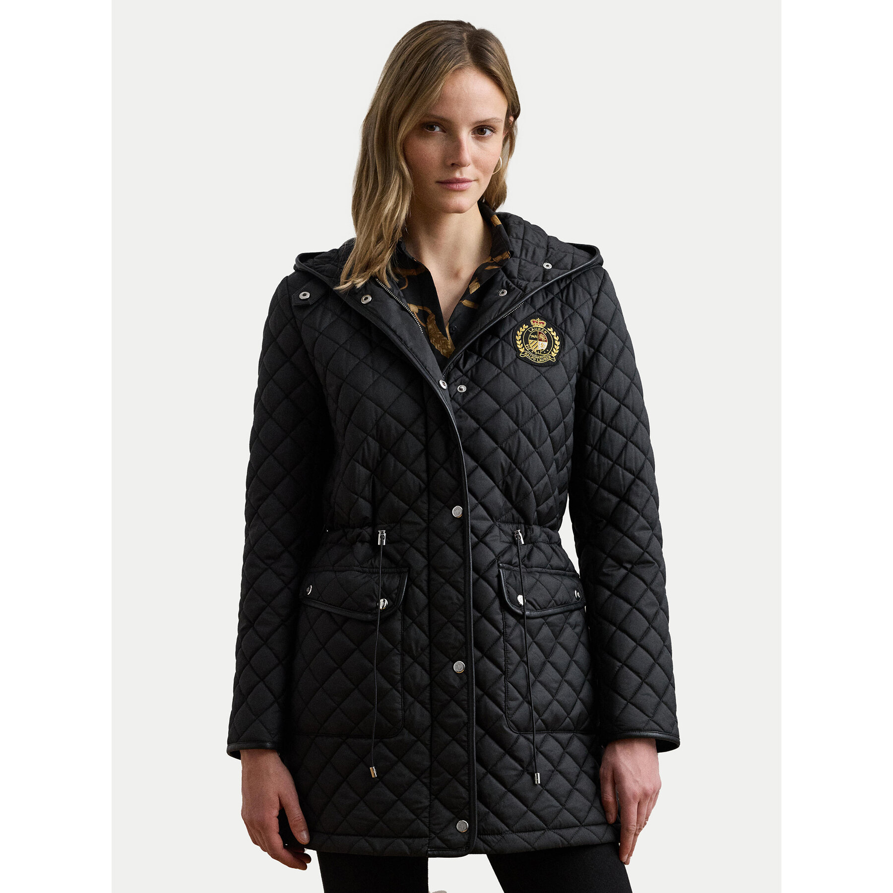 LAUREN RALPH LAUREN Übergangsjacke 297979534001 Schwarz Straight Fit