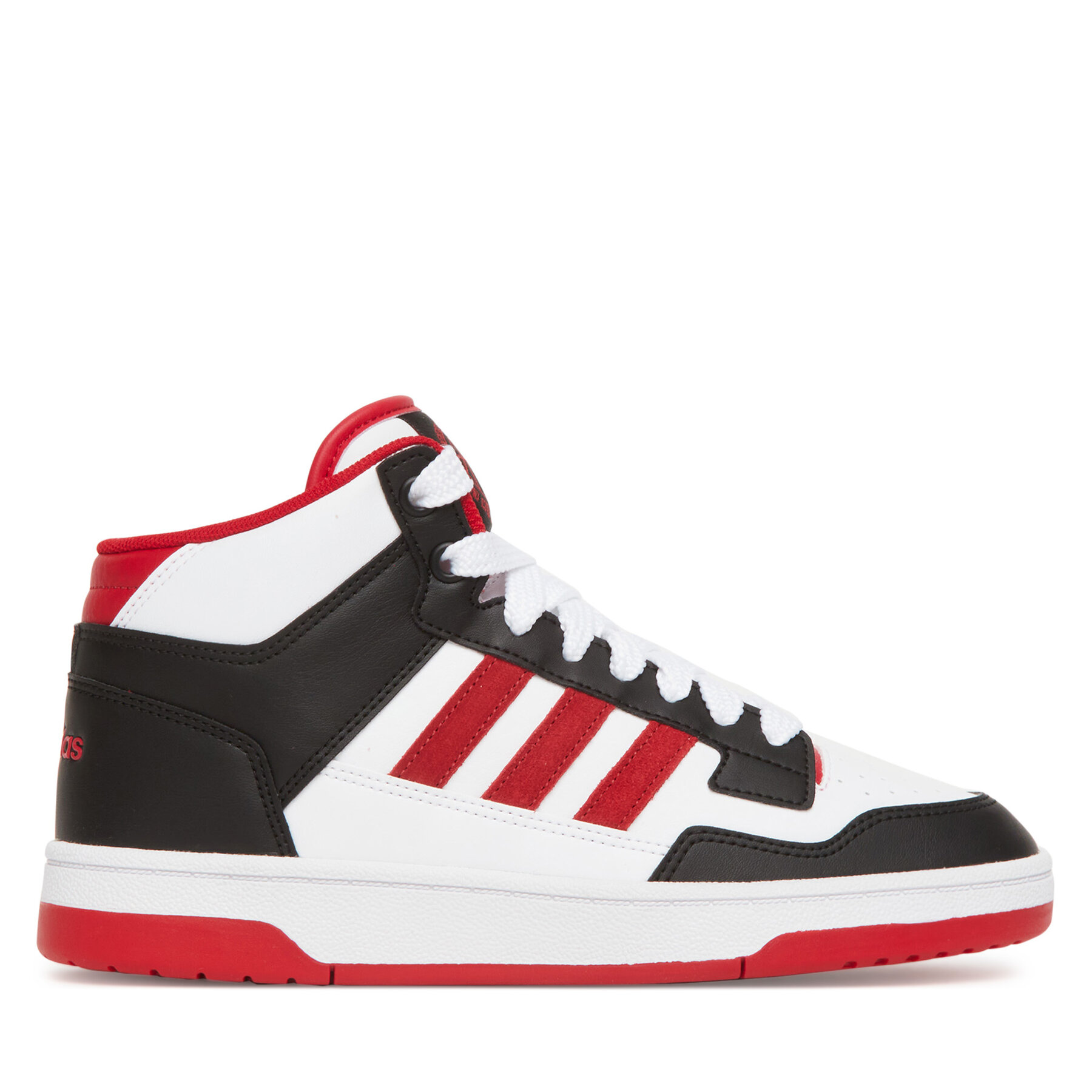 Încălțăminte pentru baschet adidas Rapid Court Mid JR3160 Alb
