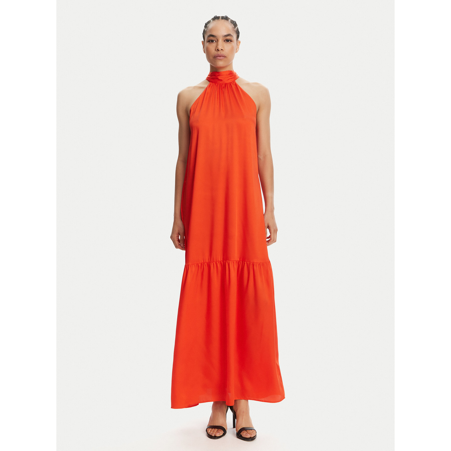 Liu Jo Abendkleid WA5393 T5973 Orange Regular Fit