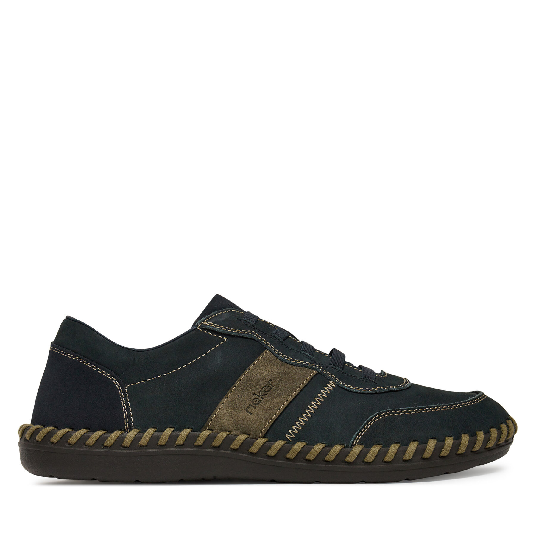 Polobotky Rieker B2468-14 Tmavomodrá