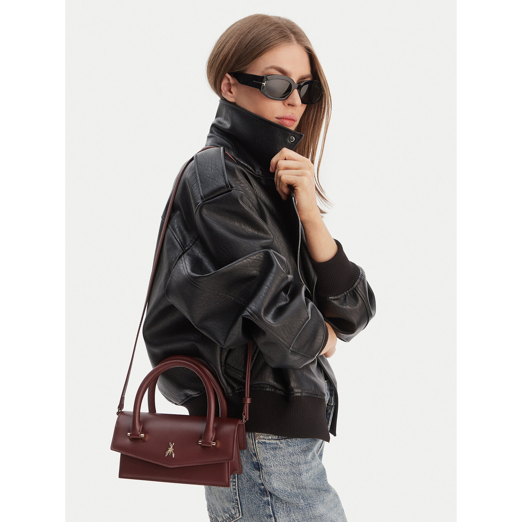 Torbica Patrizia Pepe 8B0111/L061-B861 Smeđa