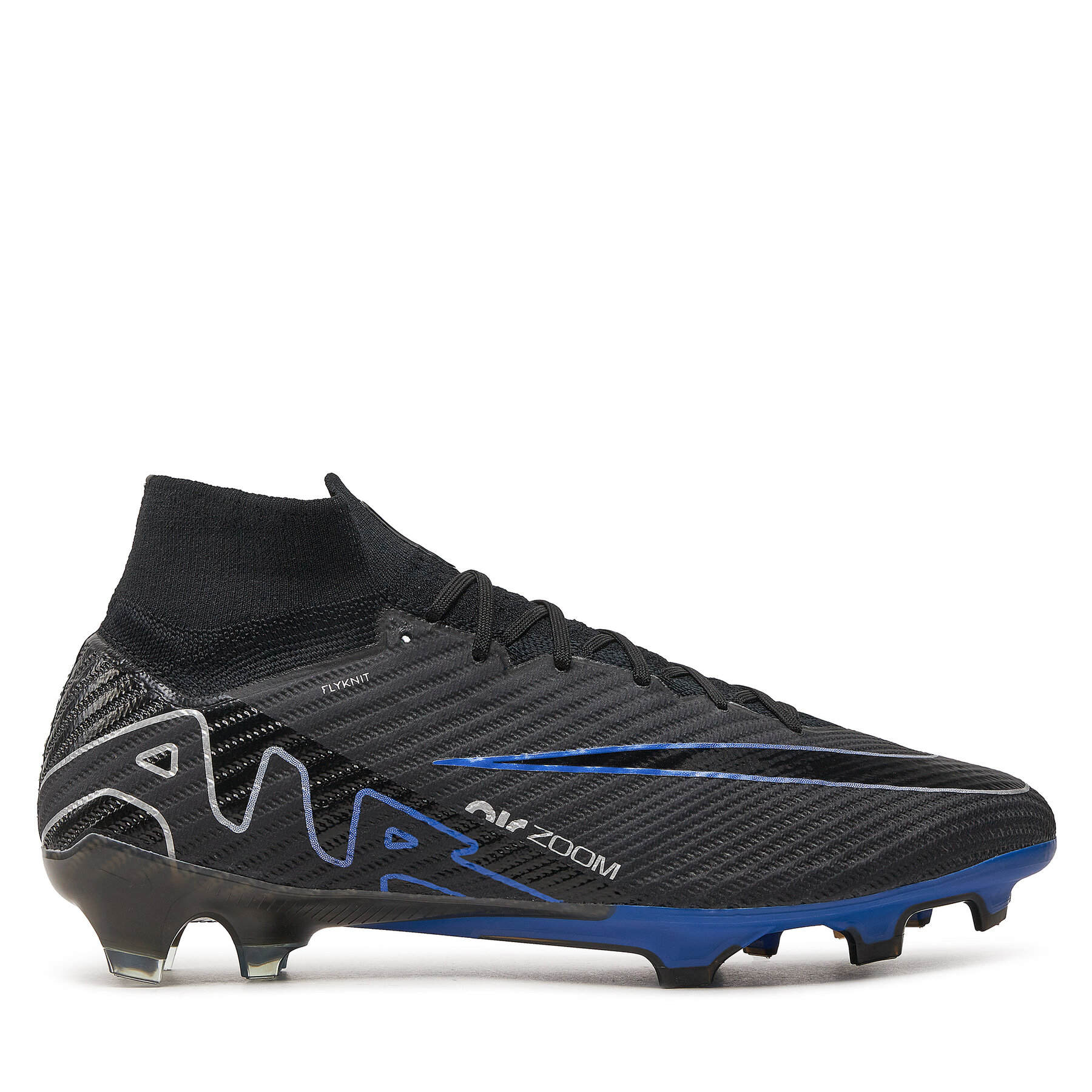 Nike Ghete pentru fotbal Bărbați, Mărimea: 45, Negru, Zoom Superfly 9 Elite DJ4977-040