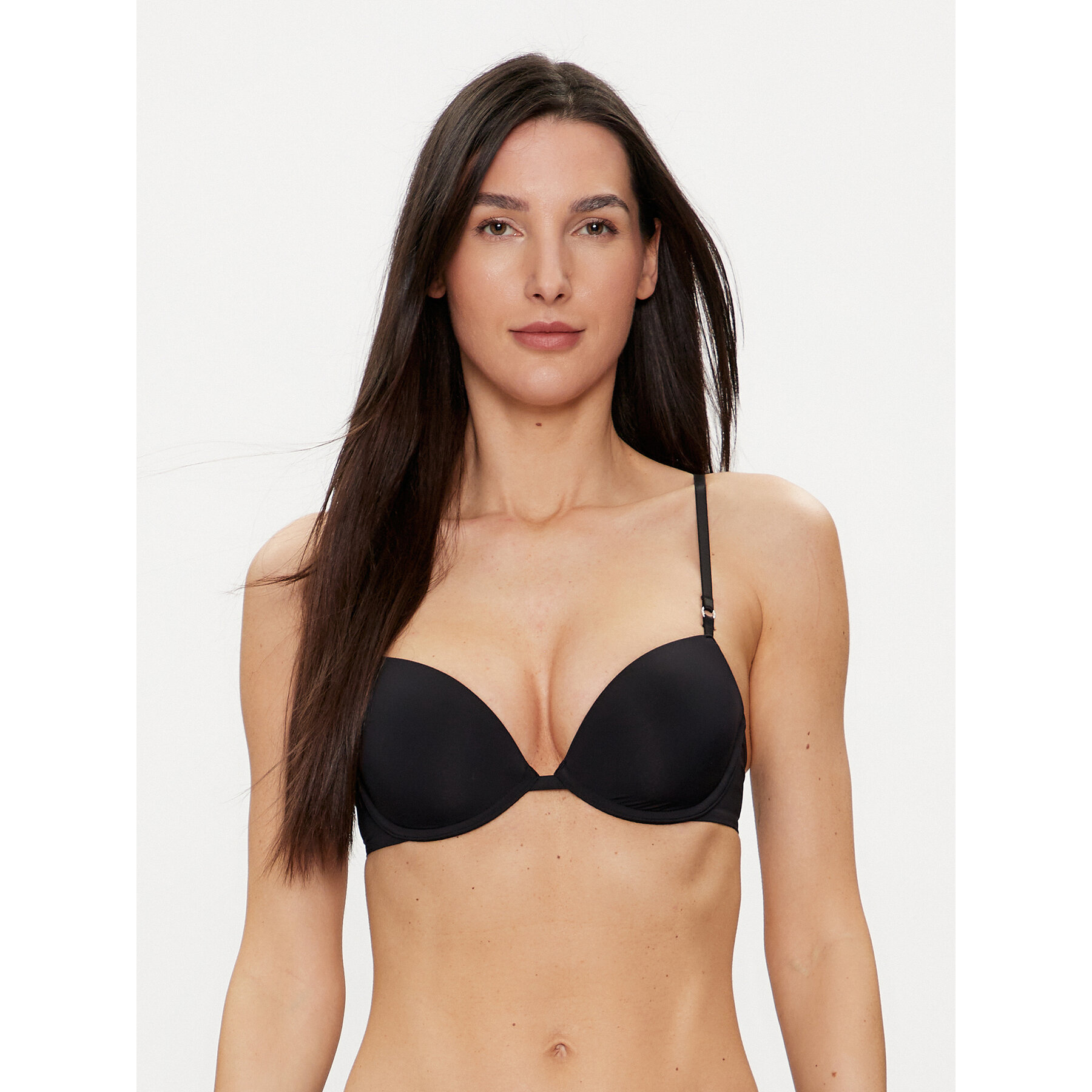 Calvin Klein Underwear Melltartó alsó huzallal 000QF7166E Fekete