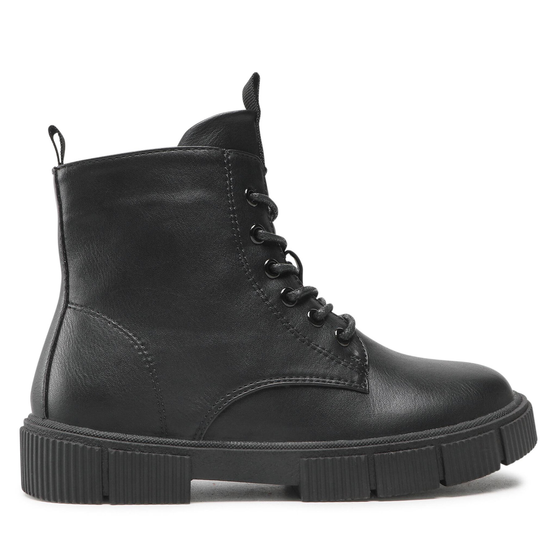 Šnurovacia obuv Nelli Blu CS5822-01 Čierna