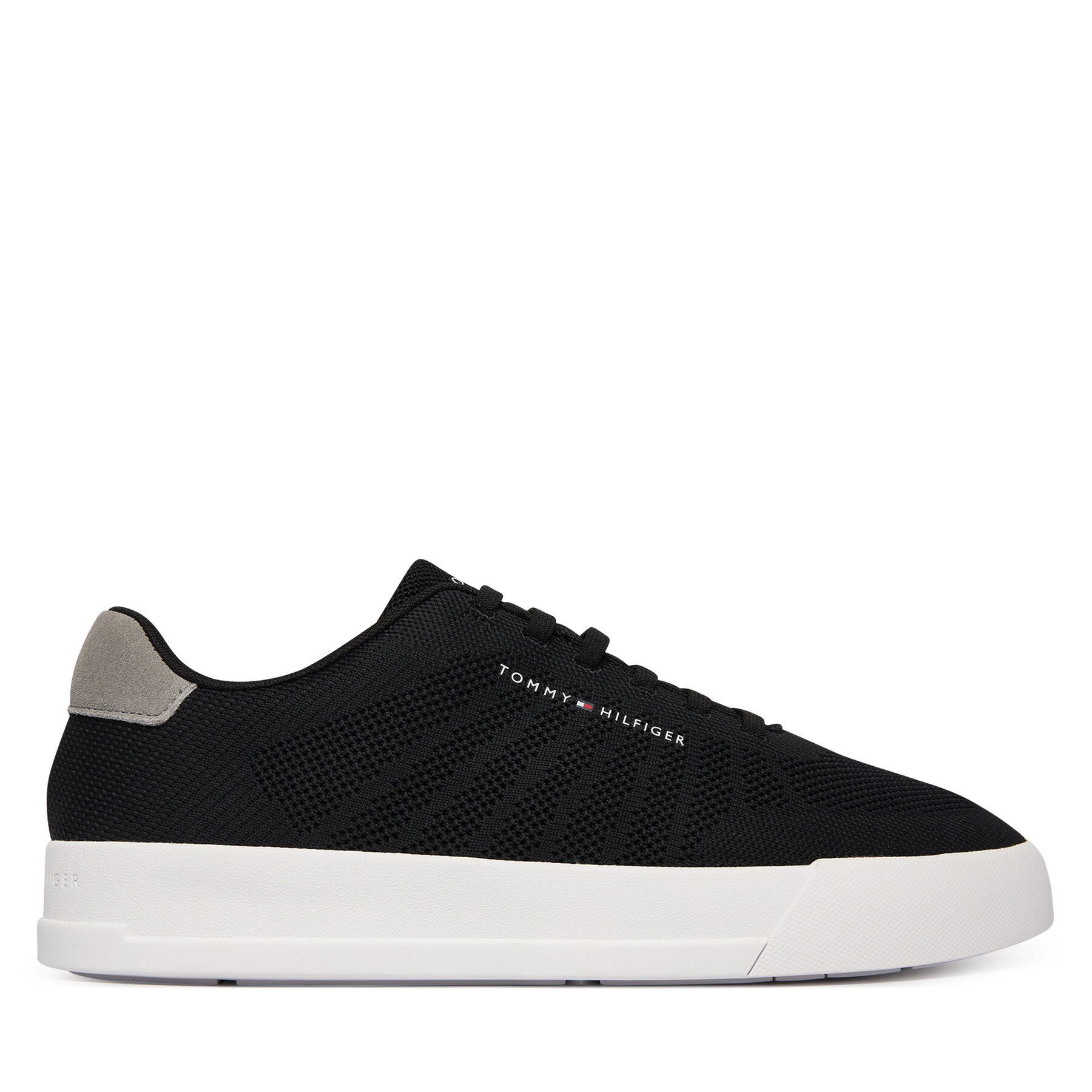 Tenisice Tommy Hilfiger Th Court Knit FM0FM05823 Crna