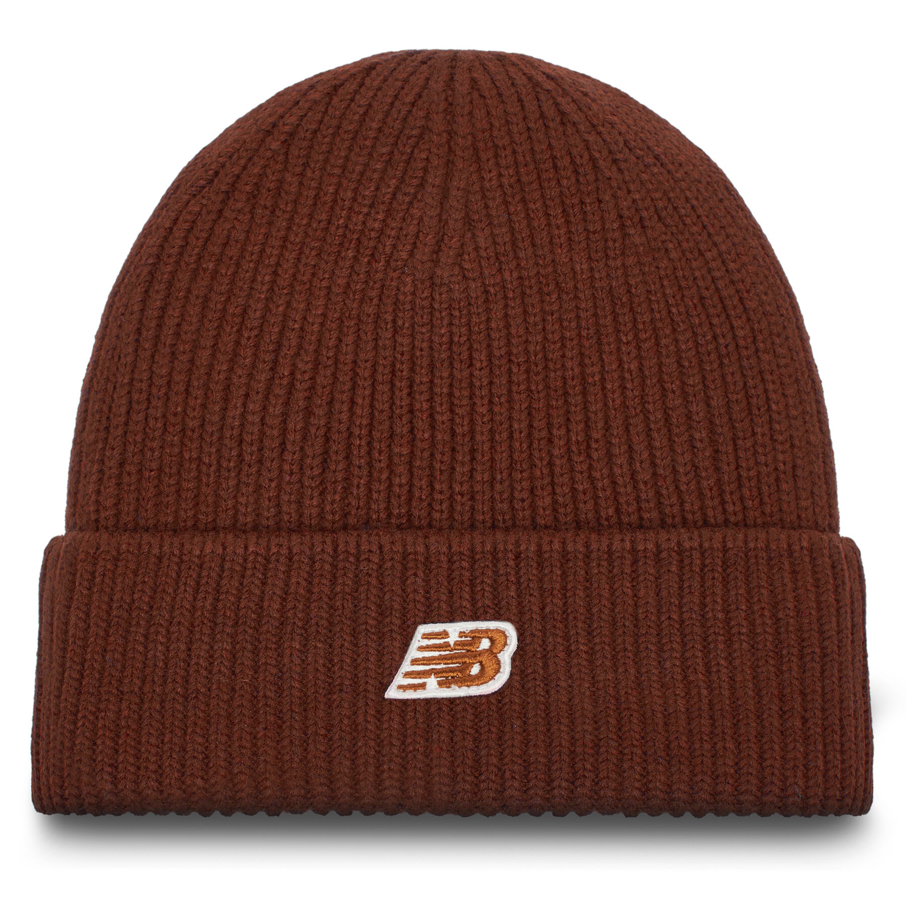 Berretto New Balance Winter Watchman Beanie Patch V3.0 LAH53008ROK Marrone