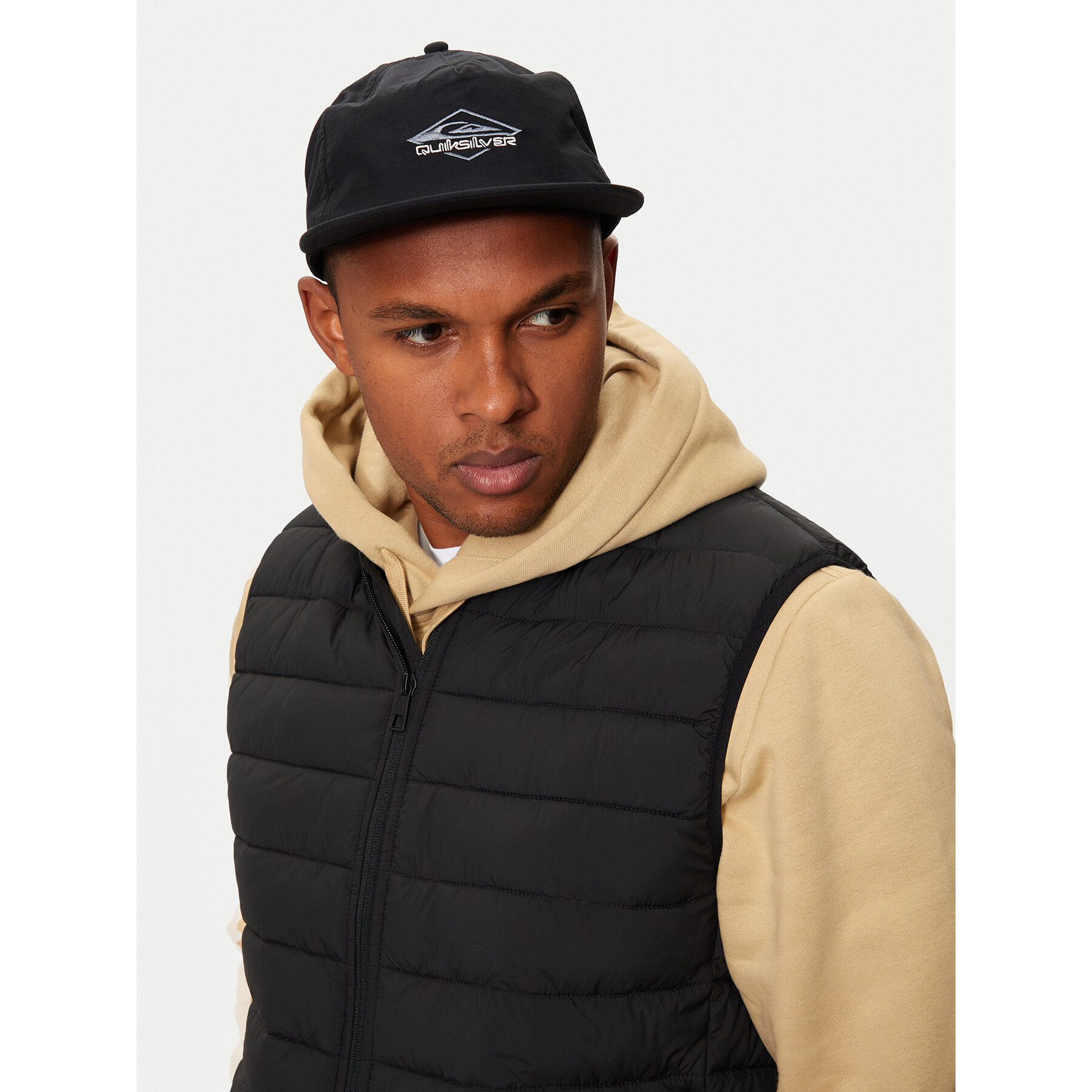 Gorra con visera Quiksilver AQYHA05454 Negro