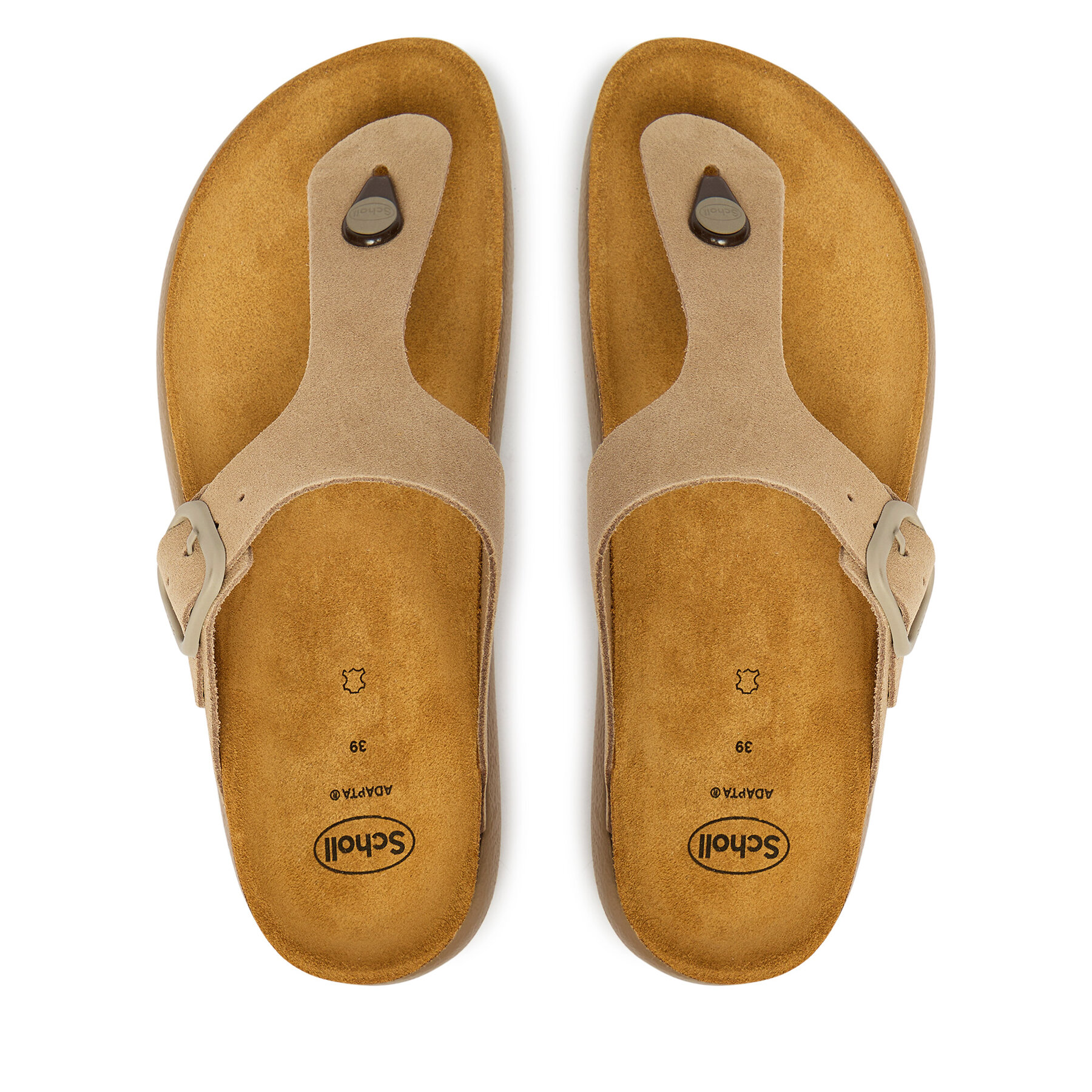 Σαγιονάρες Scholl Anais Chunky F01219 Μπεζ