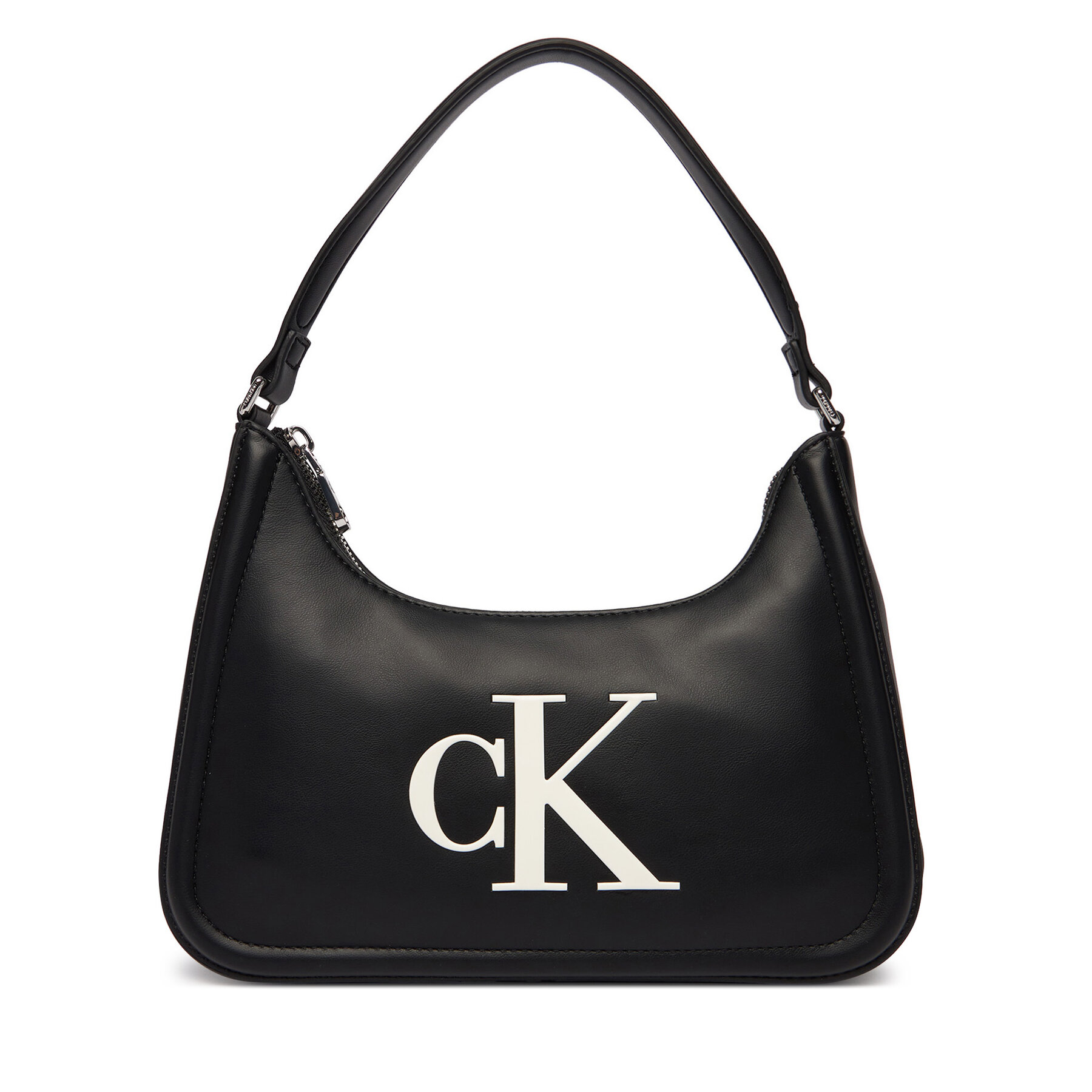 Geantă Calvin Klein Bold Ck Small Shoulder Bag LV04F3230G Negru