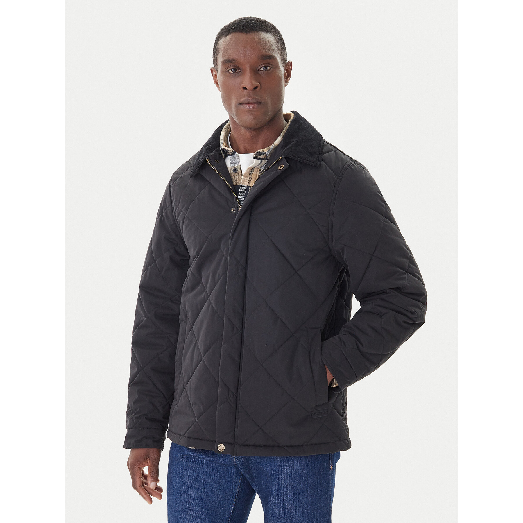 Hunter Prijelazna jakna Ardwell HARM0003252 Crna Regular Fit