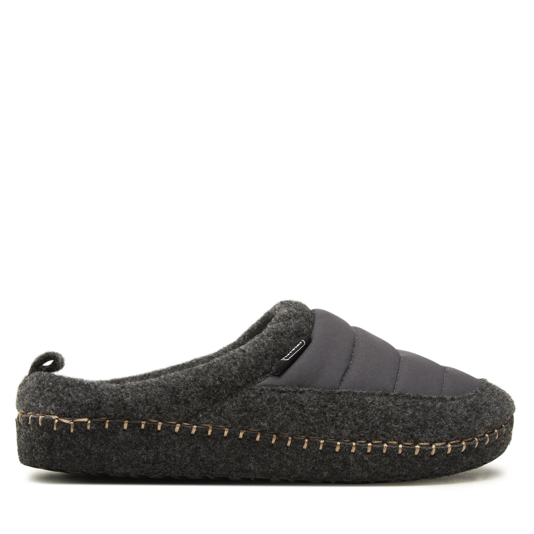 Pantuflas Nuvola Zueco New Wool UNZOW685 Gris