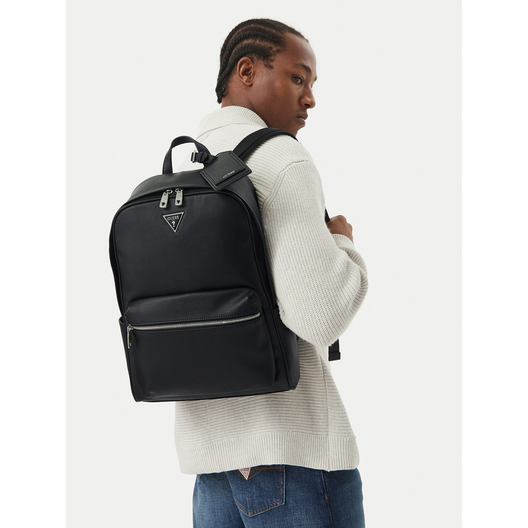 Mugursoma Guess HMMISL P6411 Melns