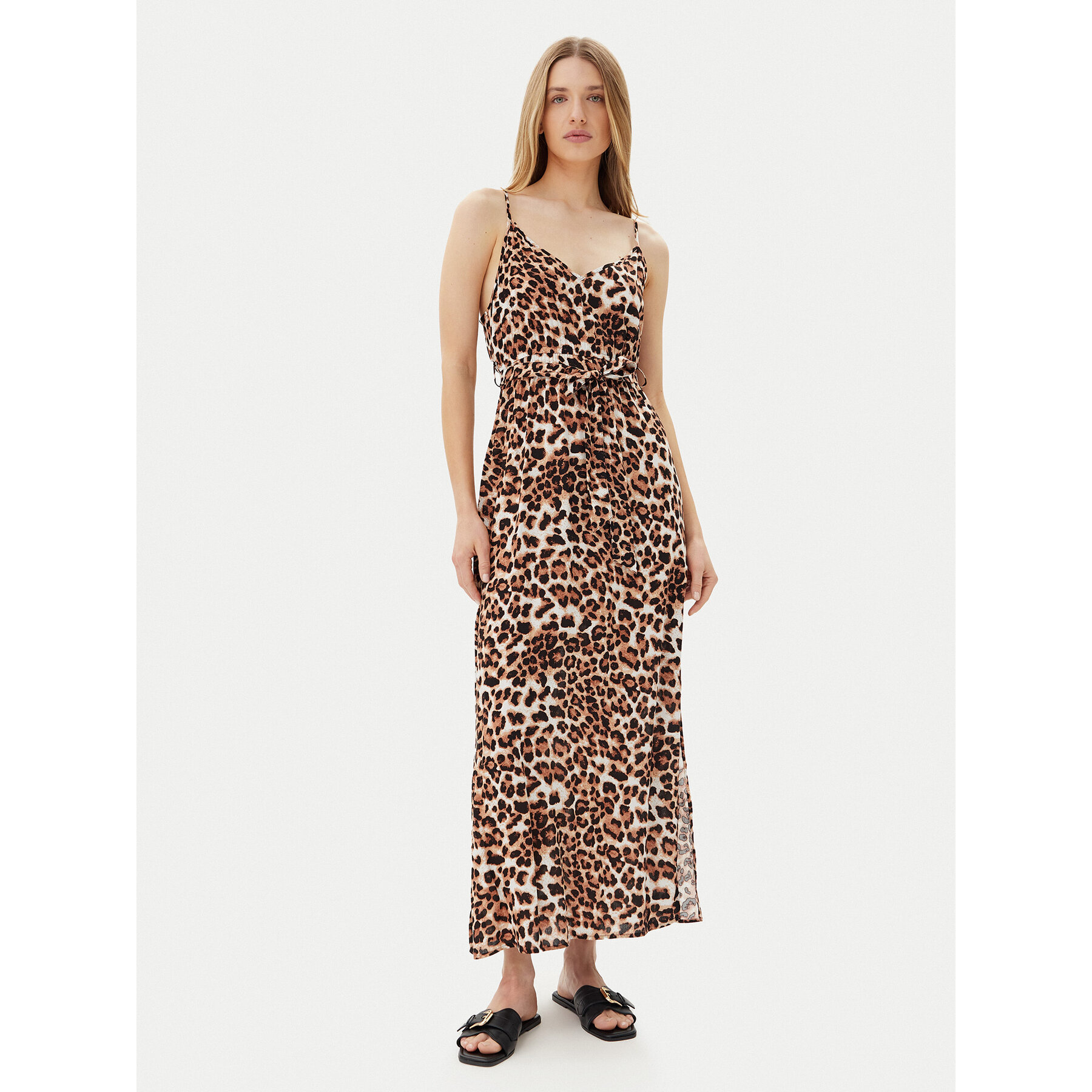 Vero Moda Sommerkleid Easy 10307995 Braun Regular Fit