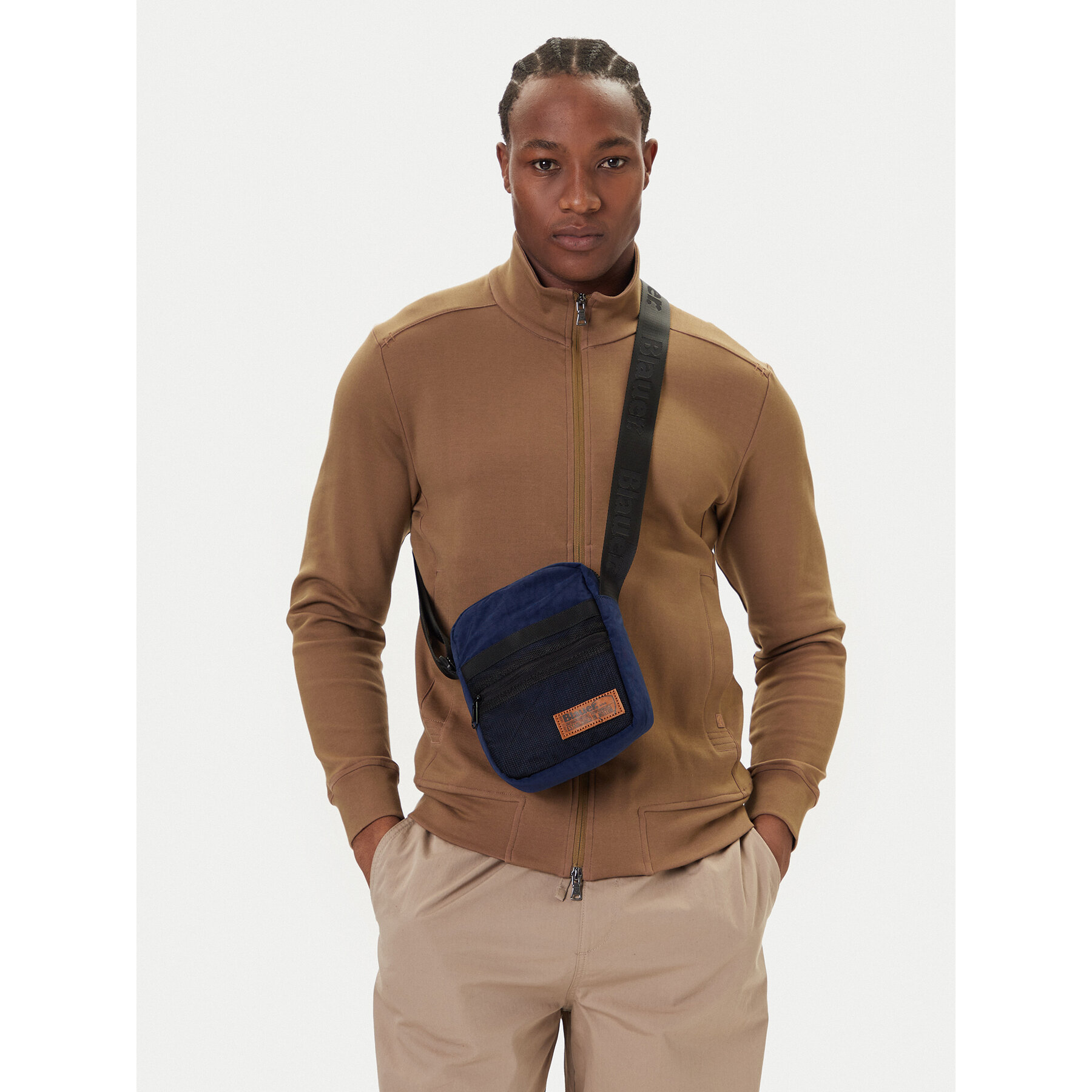 Borsellino Blauer F5COLBY07/BAL Blu scuro