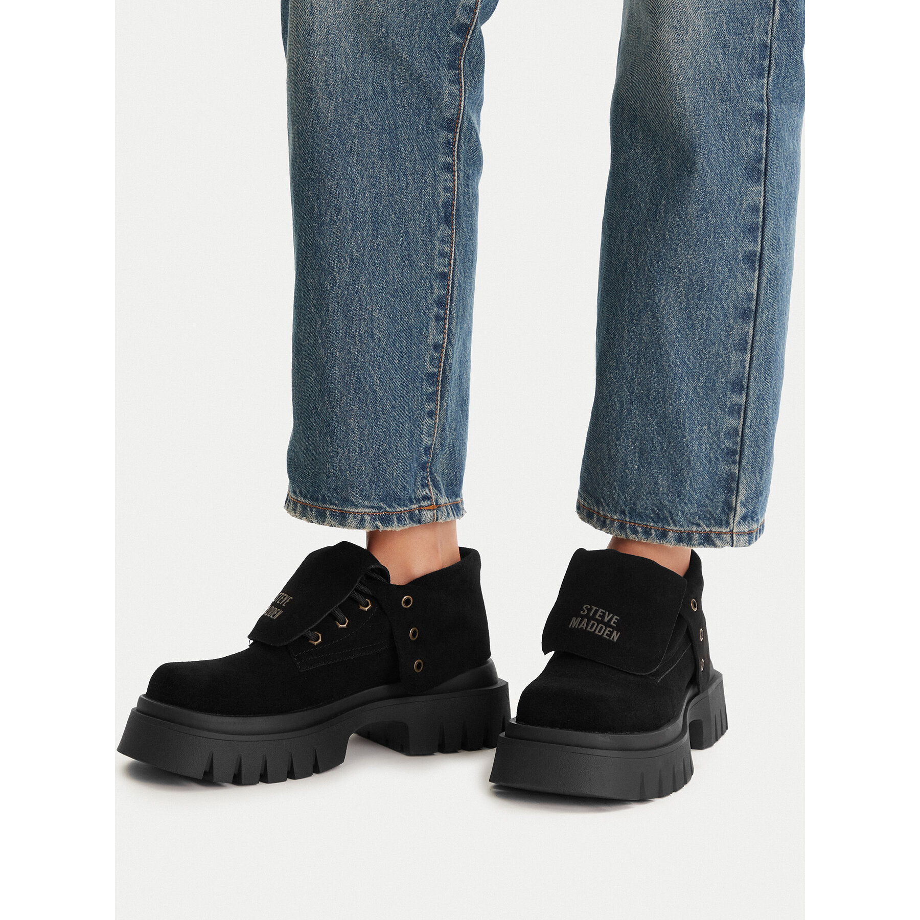 Trappers Steve Madden Parkview SM11004796 Negru