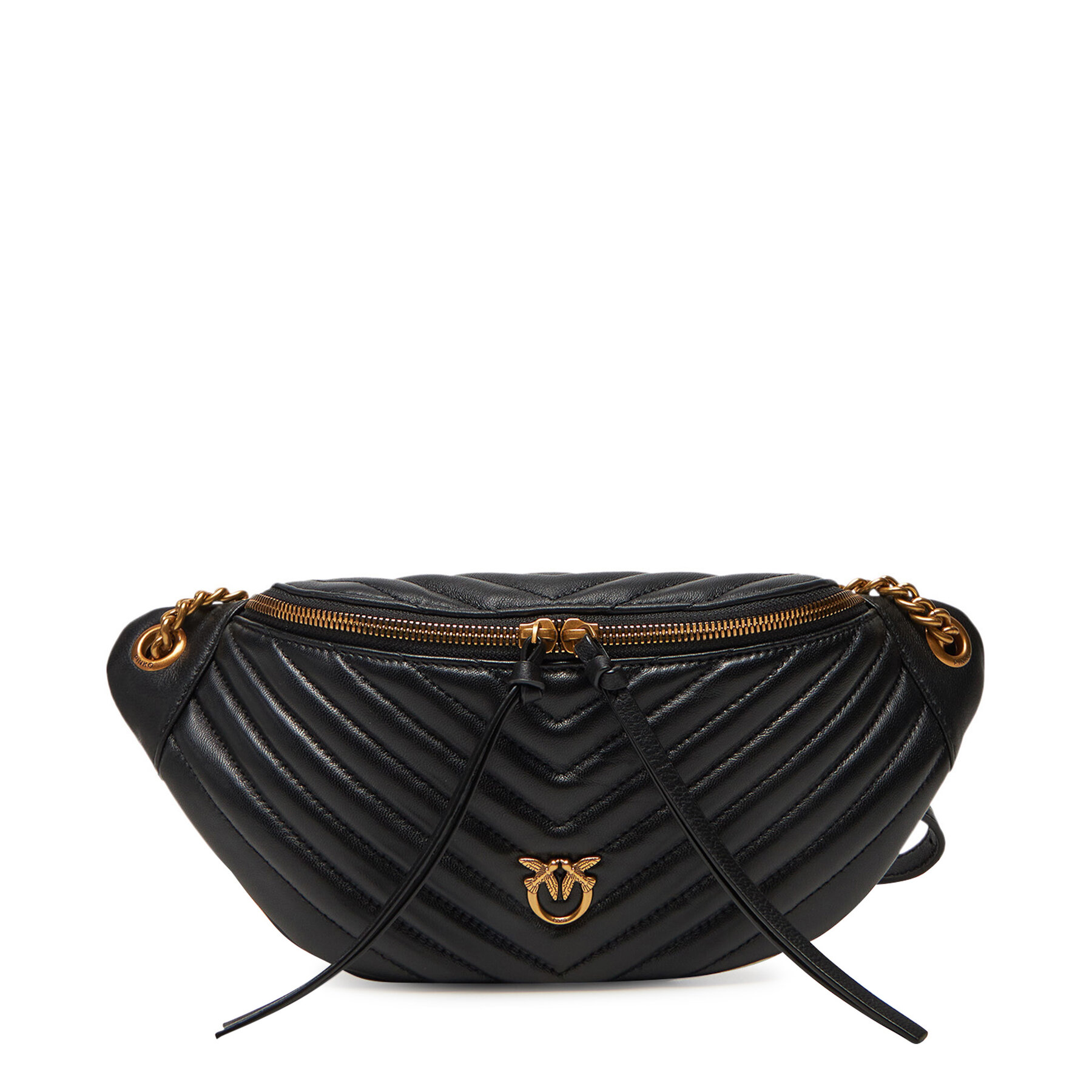 Marsupio PINKO Love Classic Bum Maxi PE 25 PLTT 105311 A0GK Nero, Taglia 00, taglia : 00