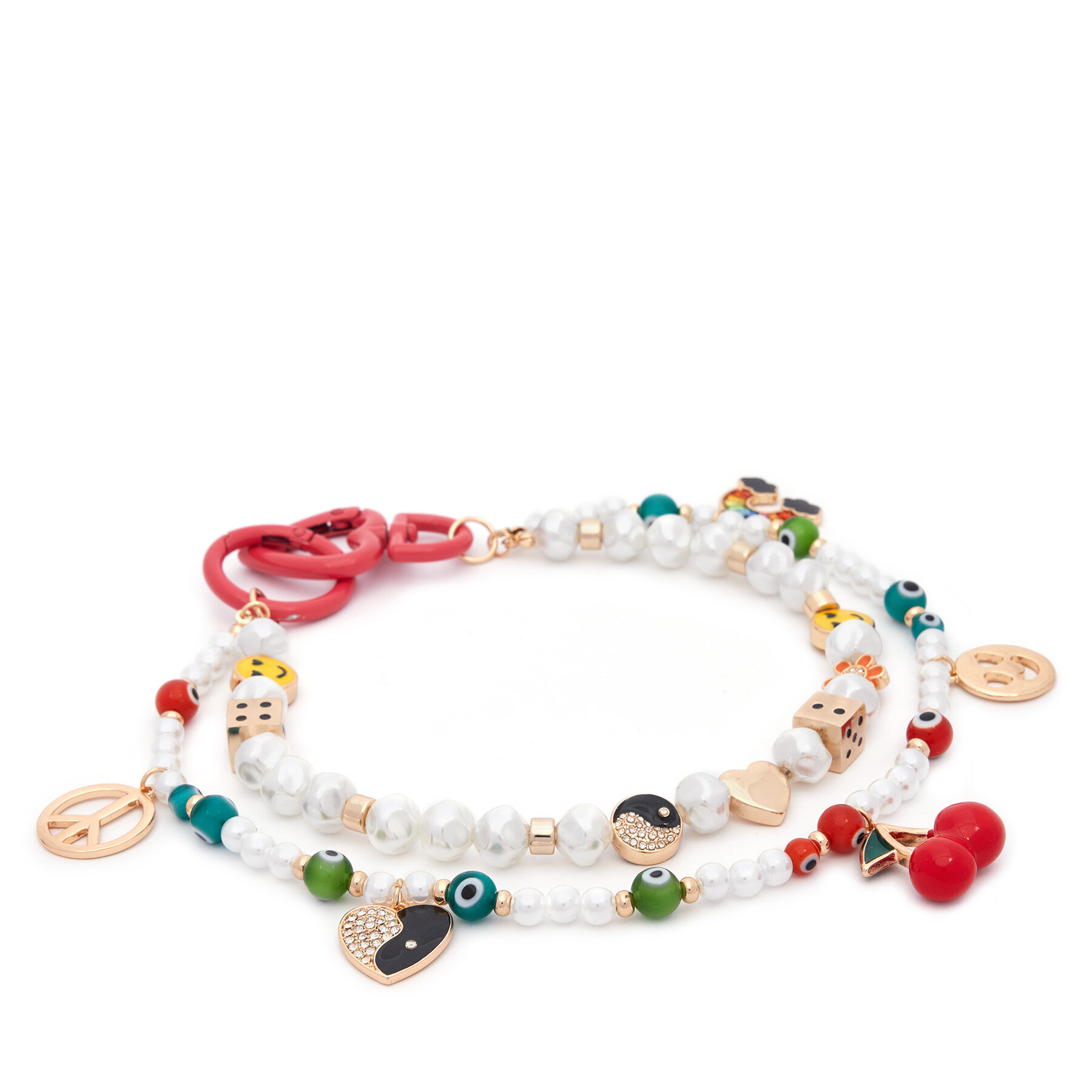 Ключодържател Aldo Razzles 14038423 Бял