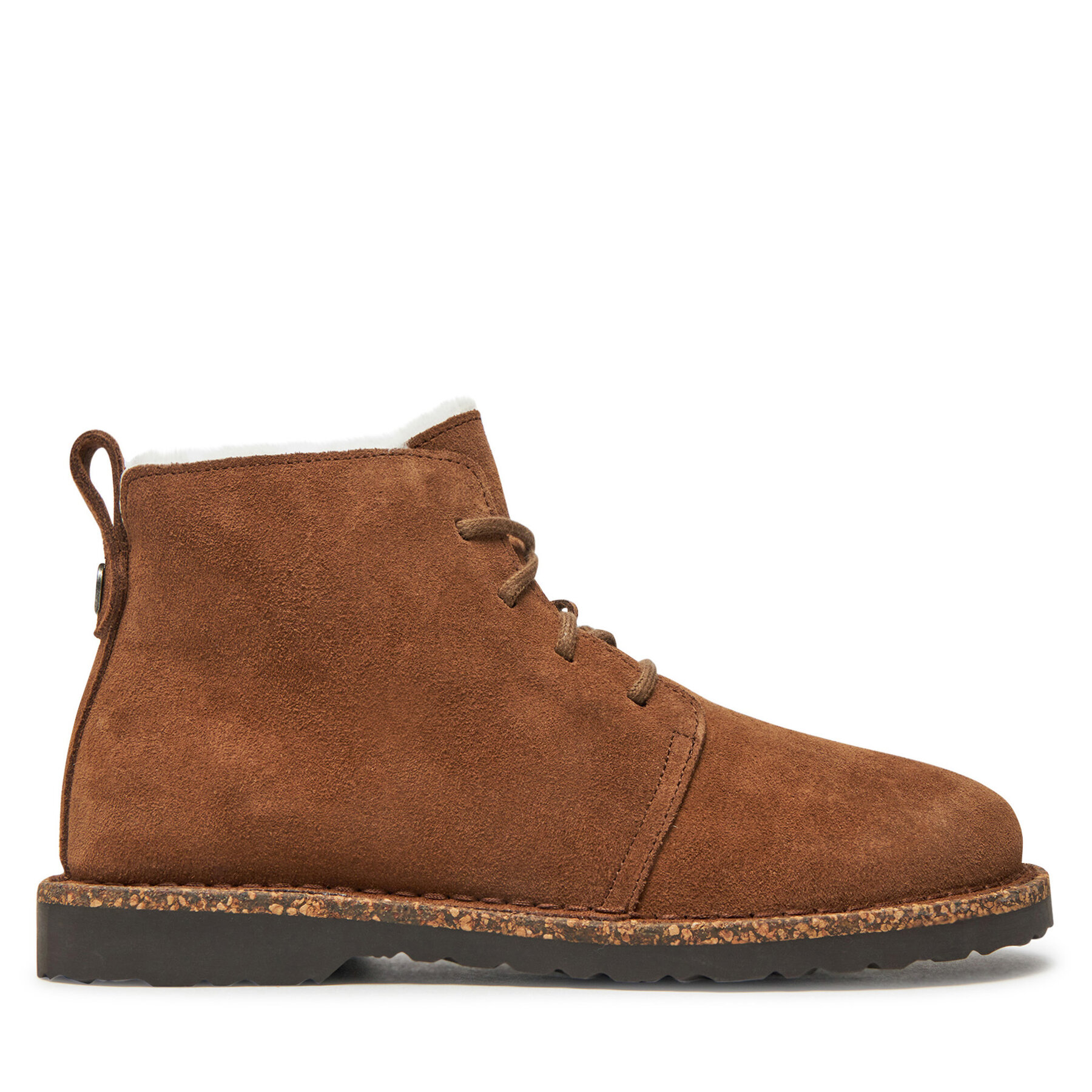 Šnurovacia obuv Birkenstock Uppsala Mid Shearling 1028148 Hnedá