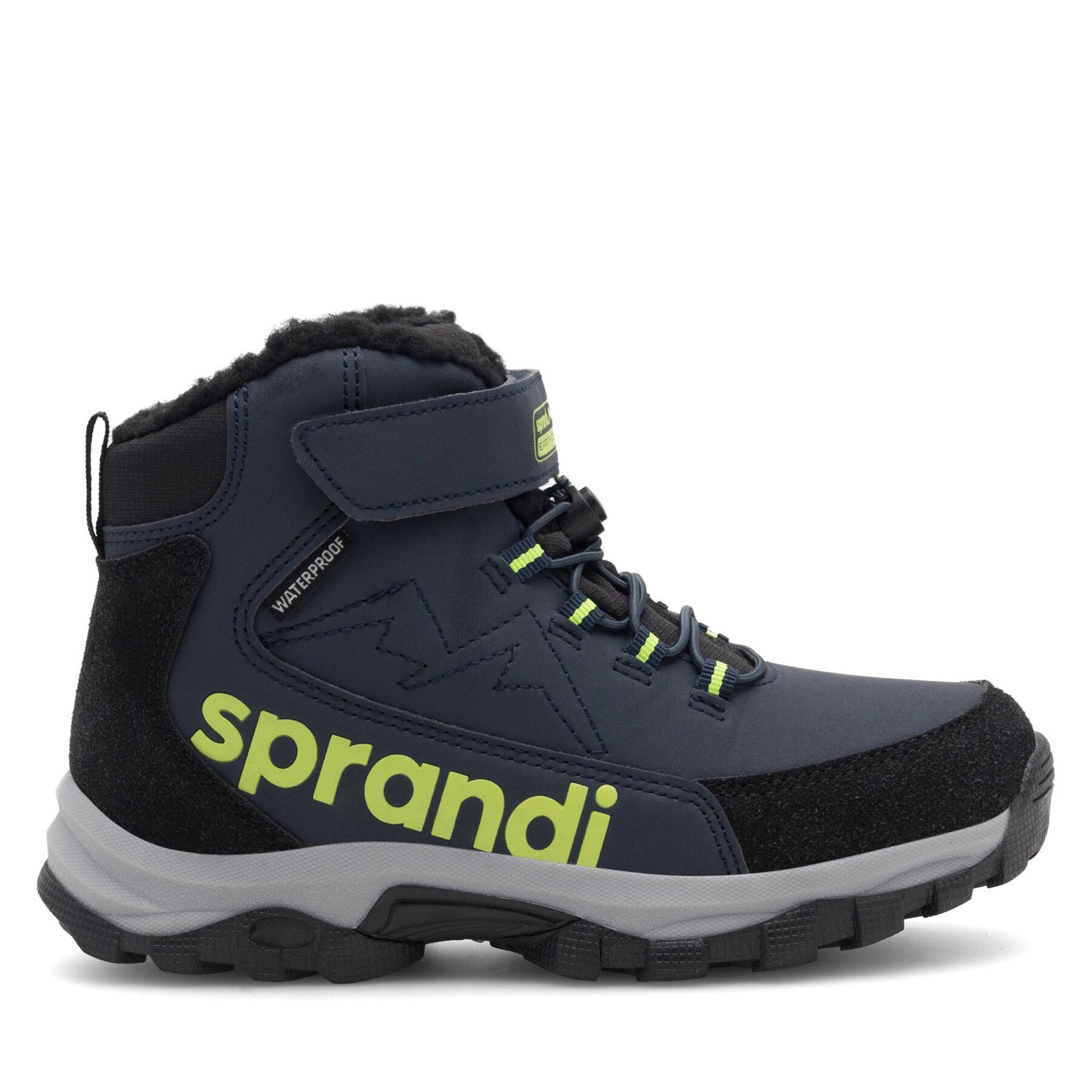 Botines planos Sprandi WINTER WAVE SCP86-25067 Azul marino
