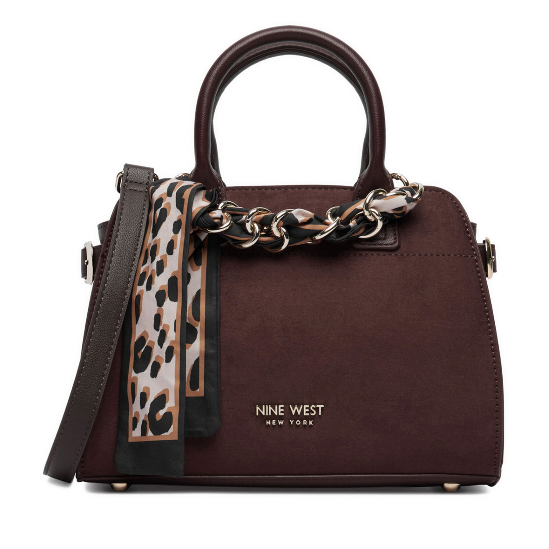 Geantă Nine West CEO-HELLESA-LDA9464 Maro închis