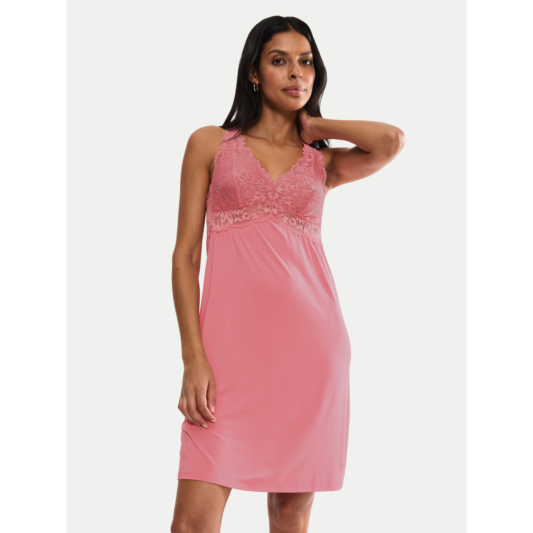 Triumph Nachthemd Timeless Sensuality 10227238 Rosa Regular Fit