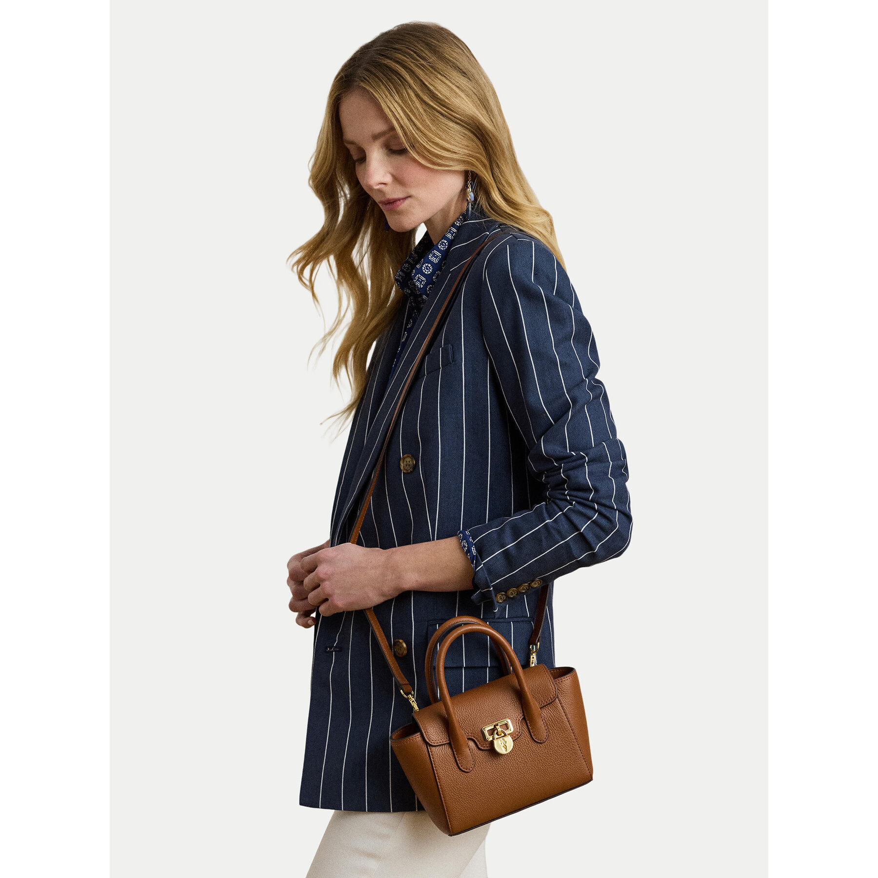 Дамска чанта LAUREN RALPH LAUREN 431969349001 Кафяв