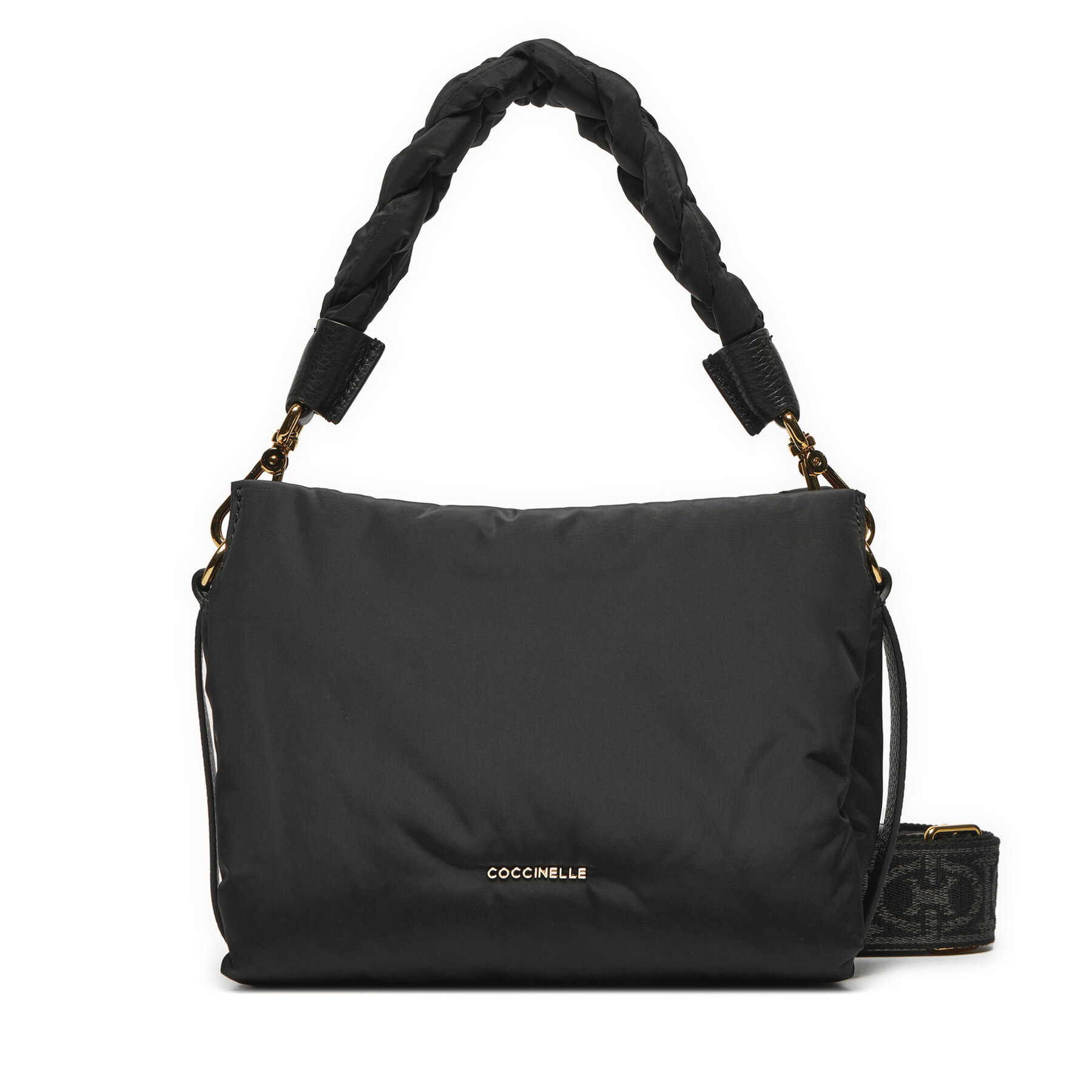 Coccinelle Τσάντα Coccinelle RT2 Boheme Puffy Nylon E1 RT2 58 01 01 Μαύρο